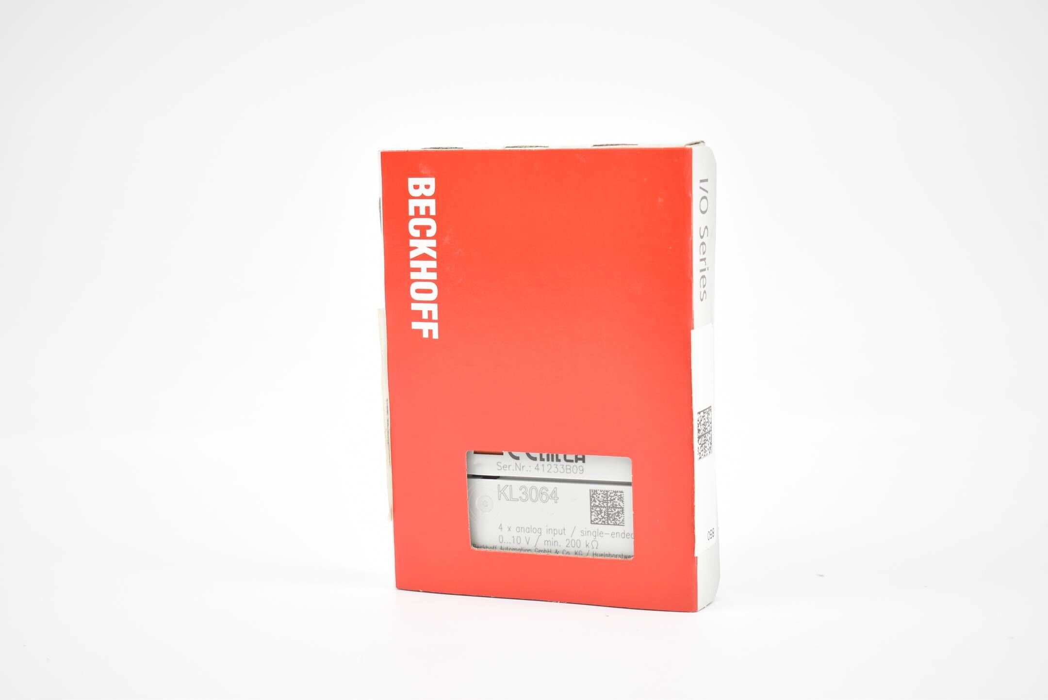 Beckhoff Busklemme 4-Kanal-Analog-Eingang 0-10 V 12 Bit KL3064 ( KL 3064 )