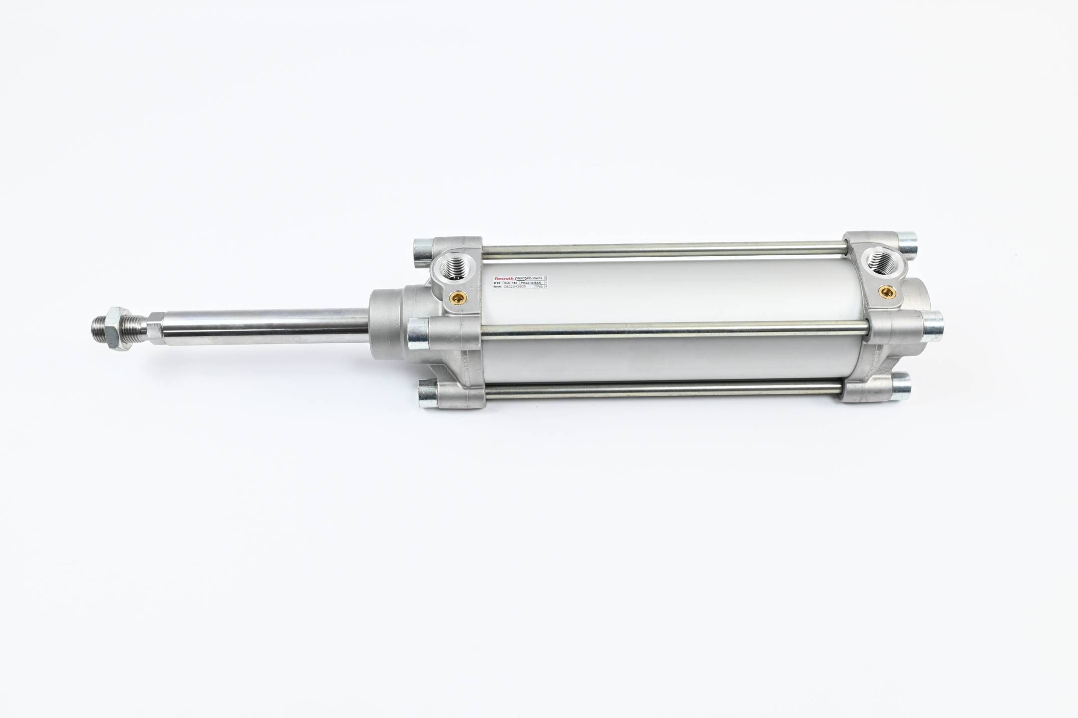 Rexroth Zugstangenzylinder 0822343805 ( 0 822 343 805 ) Ø 63 H: 160