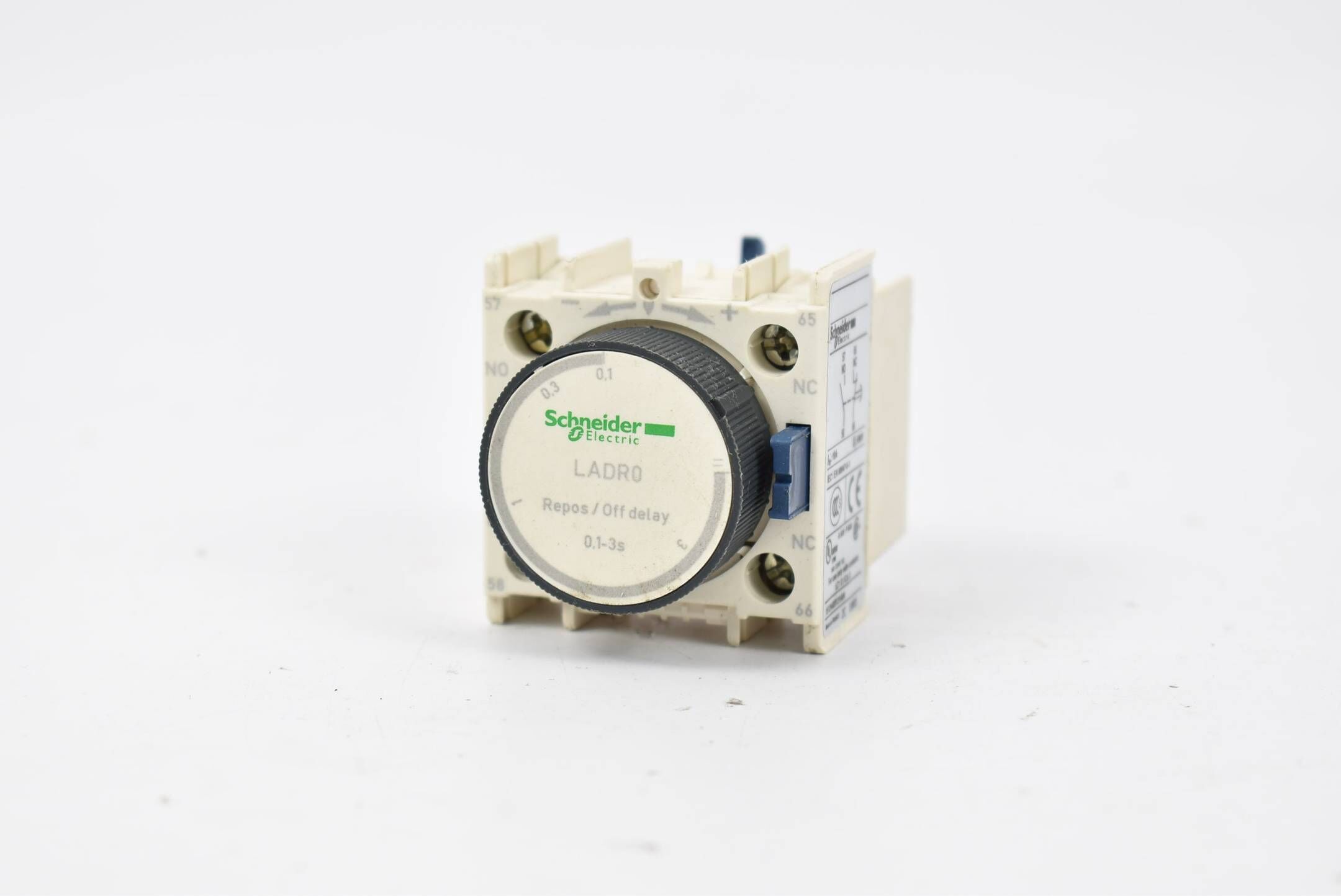 Schneider electric Hilfsschalterblock zeitverzögern 0,1-3s 10A 690V LADR0