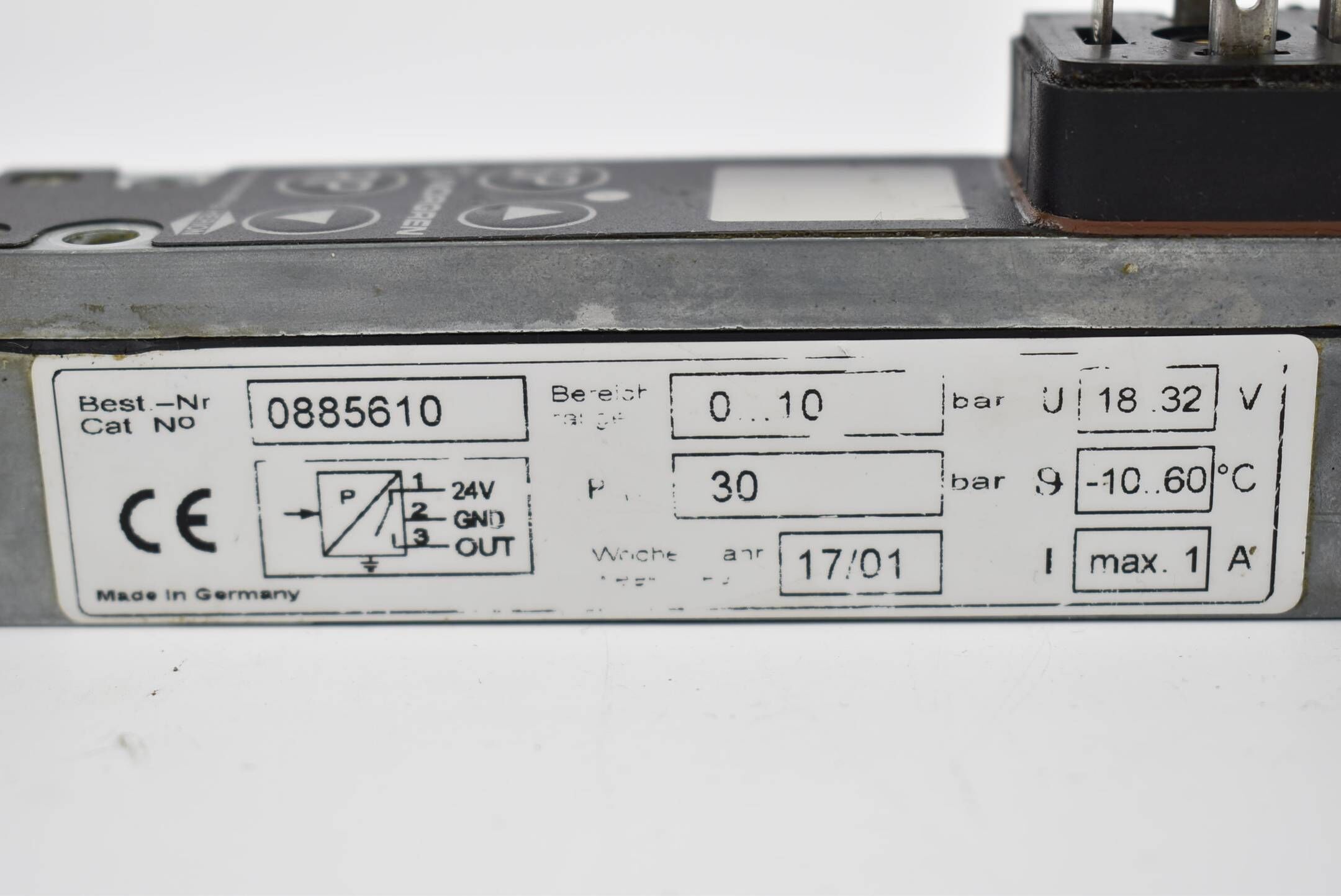 Norgren Series 31 Fludtronic-Druckschalter 18-32V 0885610