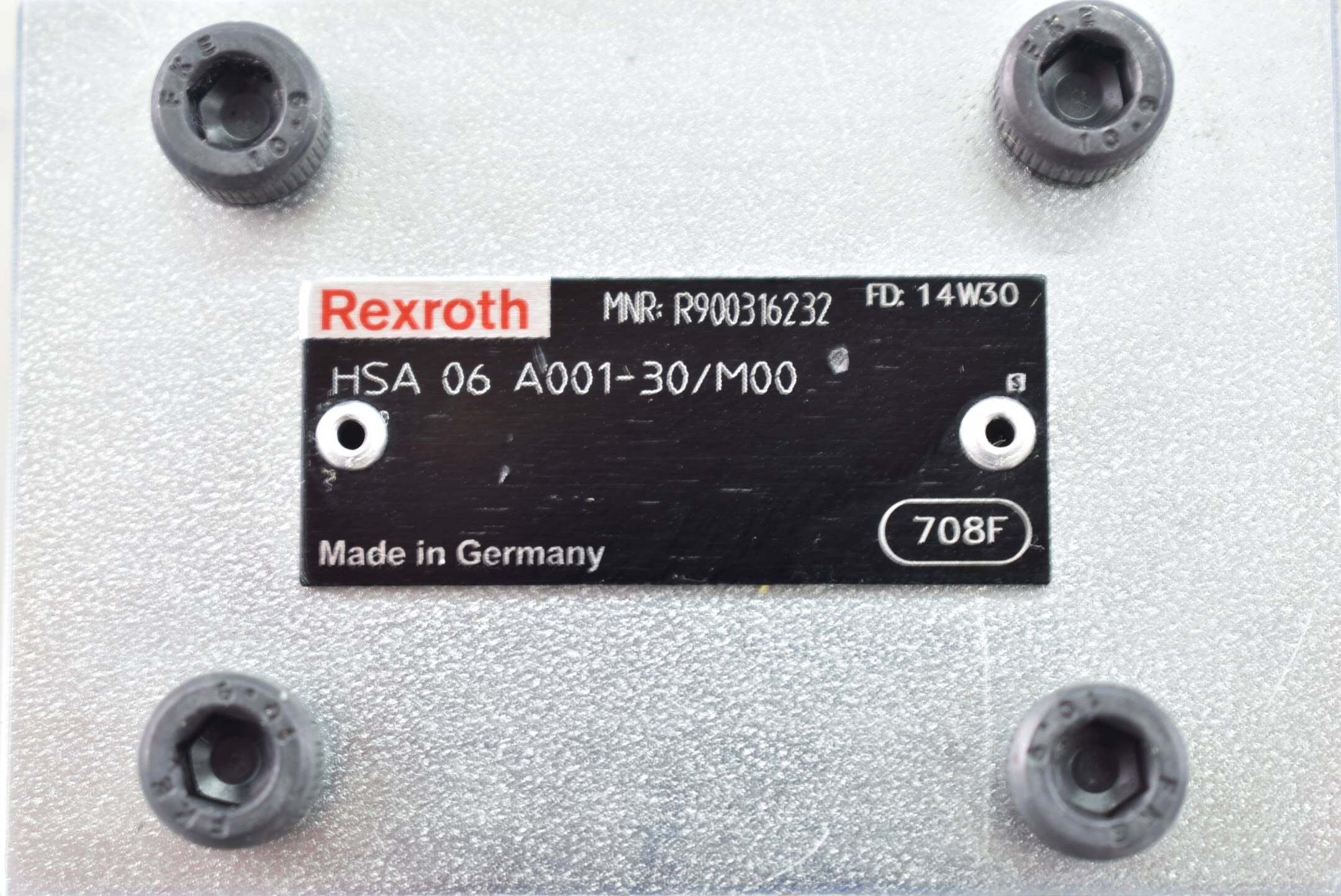 Rexroth Steuerblock 2HSR 06 D35/002L996A/G24N9K4M01-008 ( R920039861 )