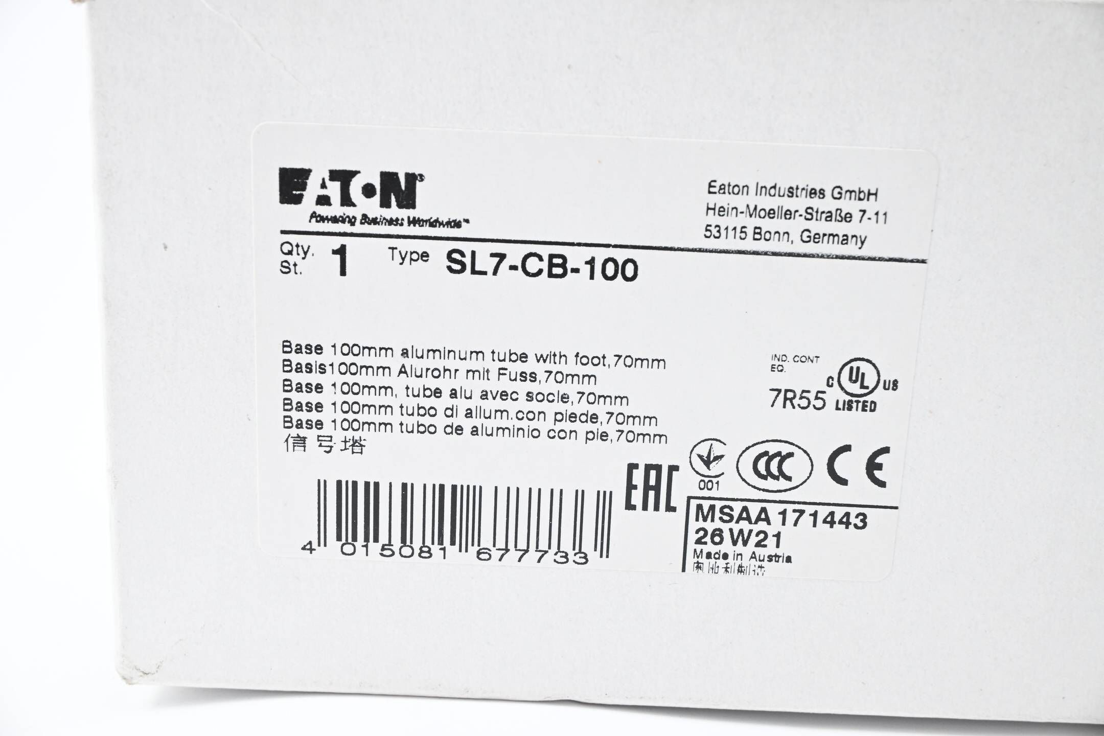 Eaton Basismodul SL7-CB-100 ( 171443 )