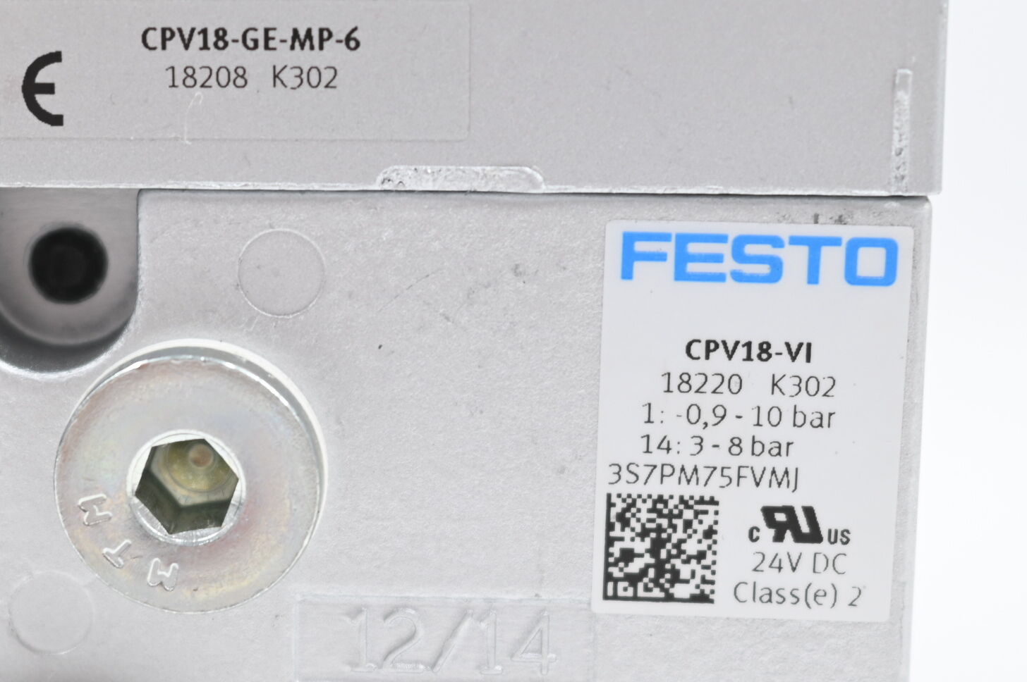 Festo Ventilinsel CPV18-VI 18220 + 18208 + 5x 185886 + 163283