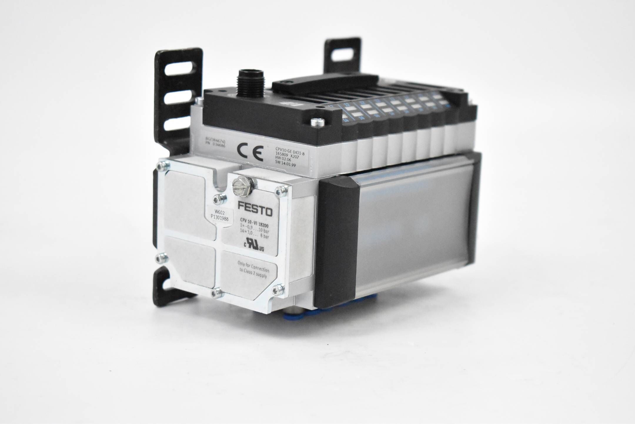 Festo Ventilinsel CPV-10-VI 18200 inkl. Elektrik-Anschaltung CPV10-GE-DI01-8