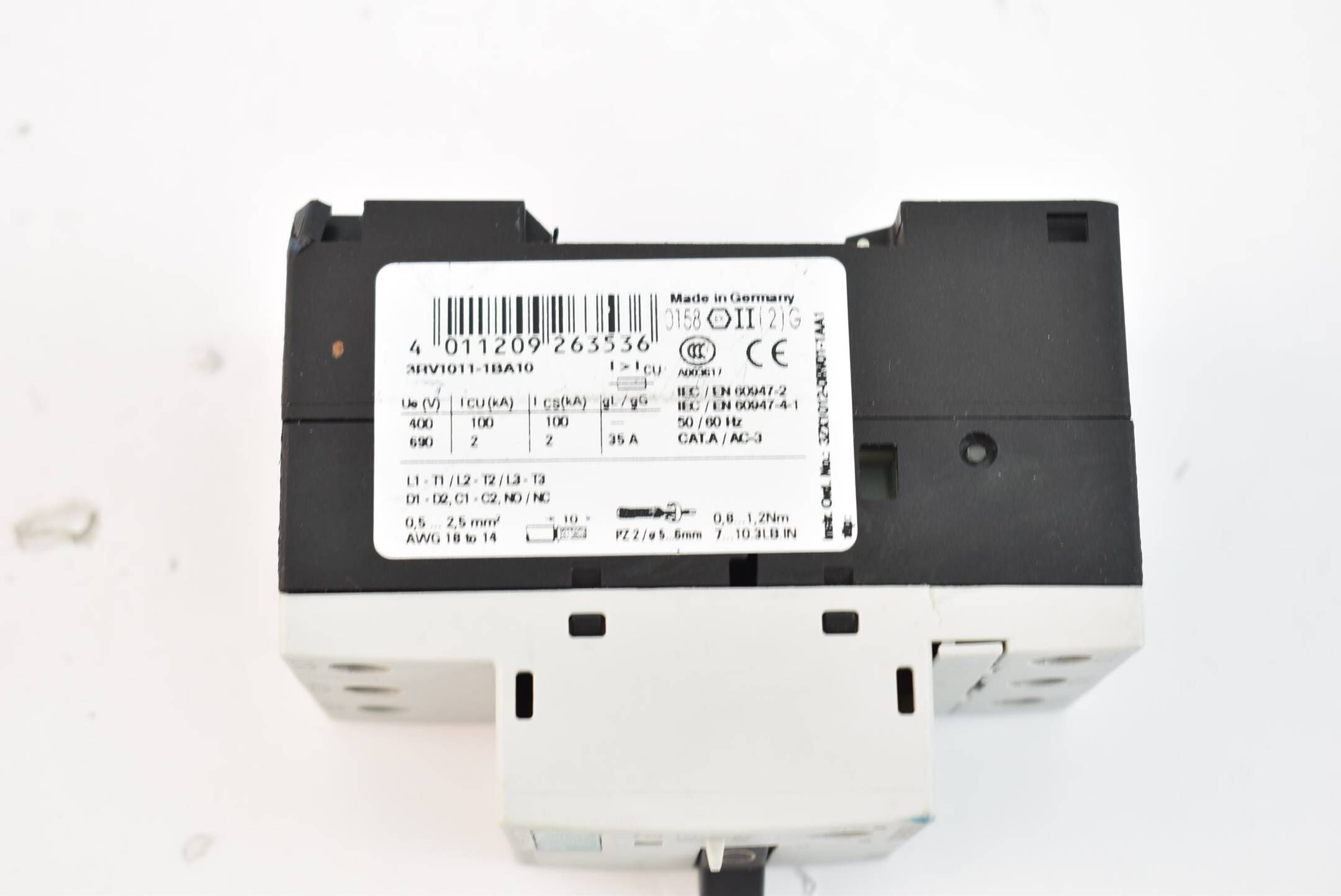 Siemens sirius 3RV1011-1BA10 ( 3RV1 011-1BA10 )