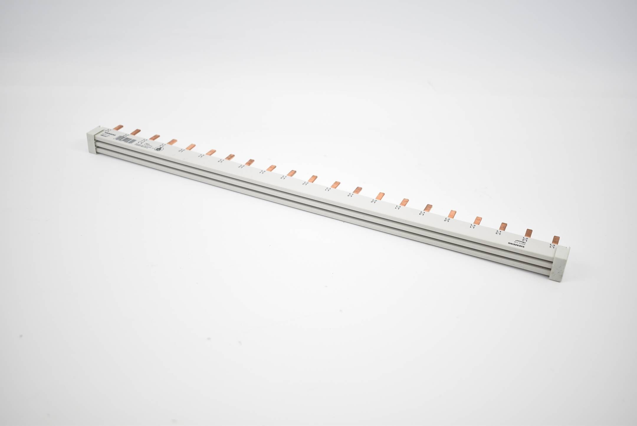 Siemens Stiftsammelschiene berührungssicher 5ST3710 ( 5ST3 710 ) 37,6cm ( 16mm² )