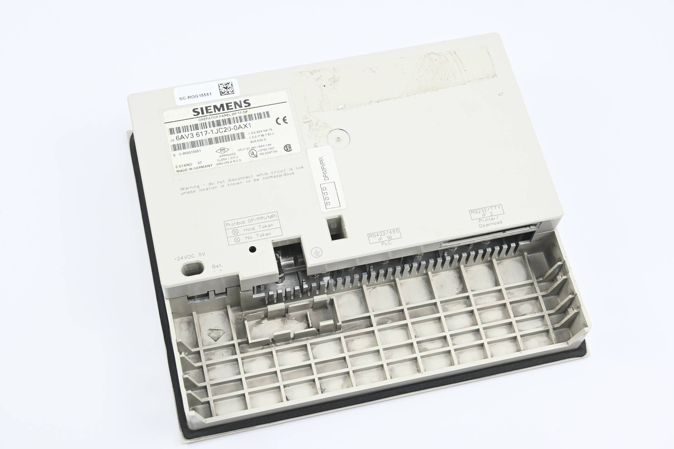 Siemens Gehäuse für OP 17-DP ( 6AV3617-1JC20-0AX1 ) B