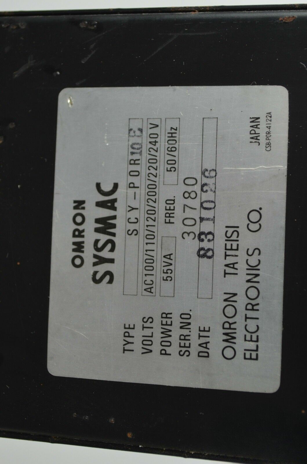 OMRON SYSMAC SCY-P0R10E