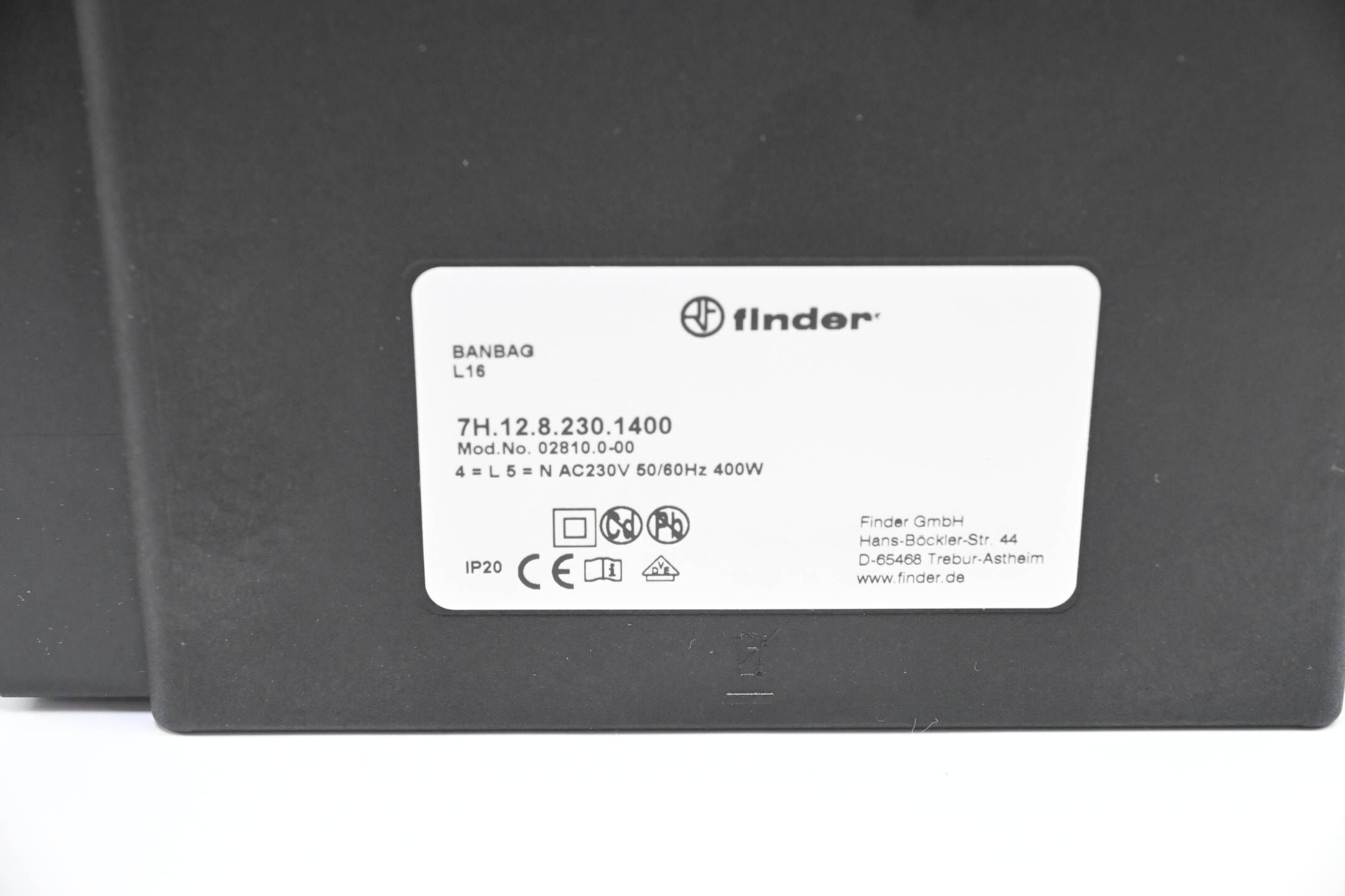 Finder PTC-Schaltschrankheizgerät 7H.12.8.230.1400 ( 02810.0-00 )