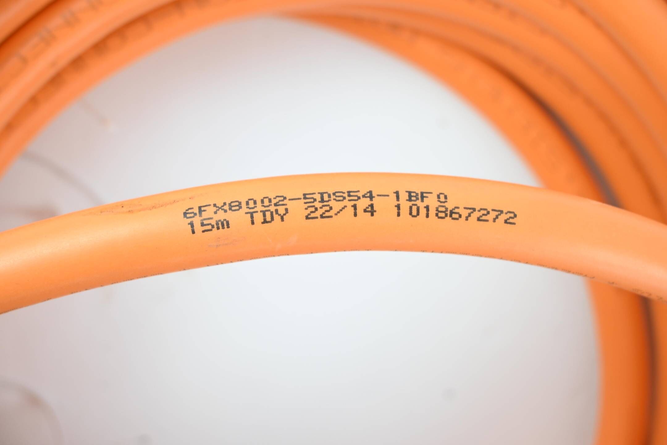 Siemens Leistungsleitung 6FX8002-5DS54-1BF0 ( 6FX8 002-5DS54-1BF0 ) 15,0m