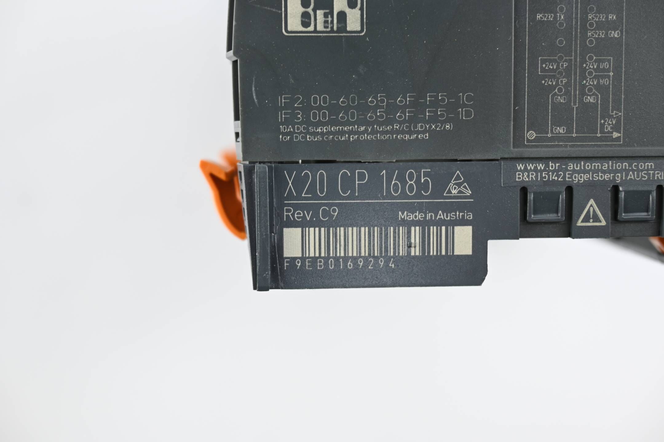 B&R Automation Base-T Zentraleinheit X20 CP 1685 ( X20CP1685 ) Rev. C9