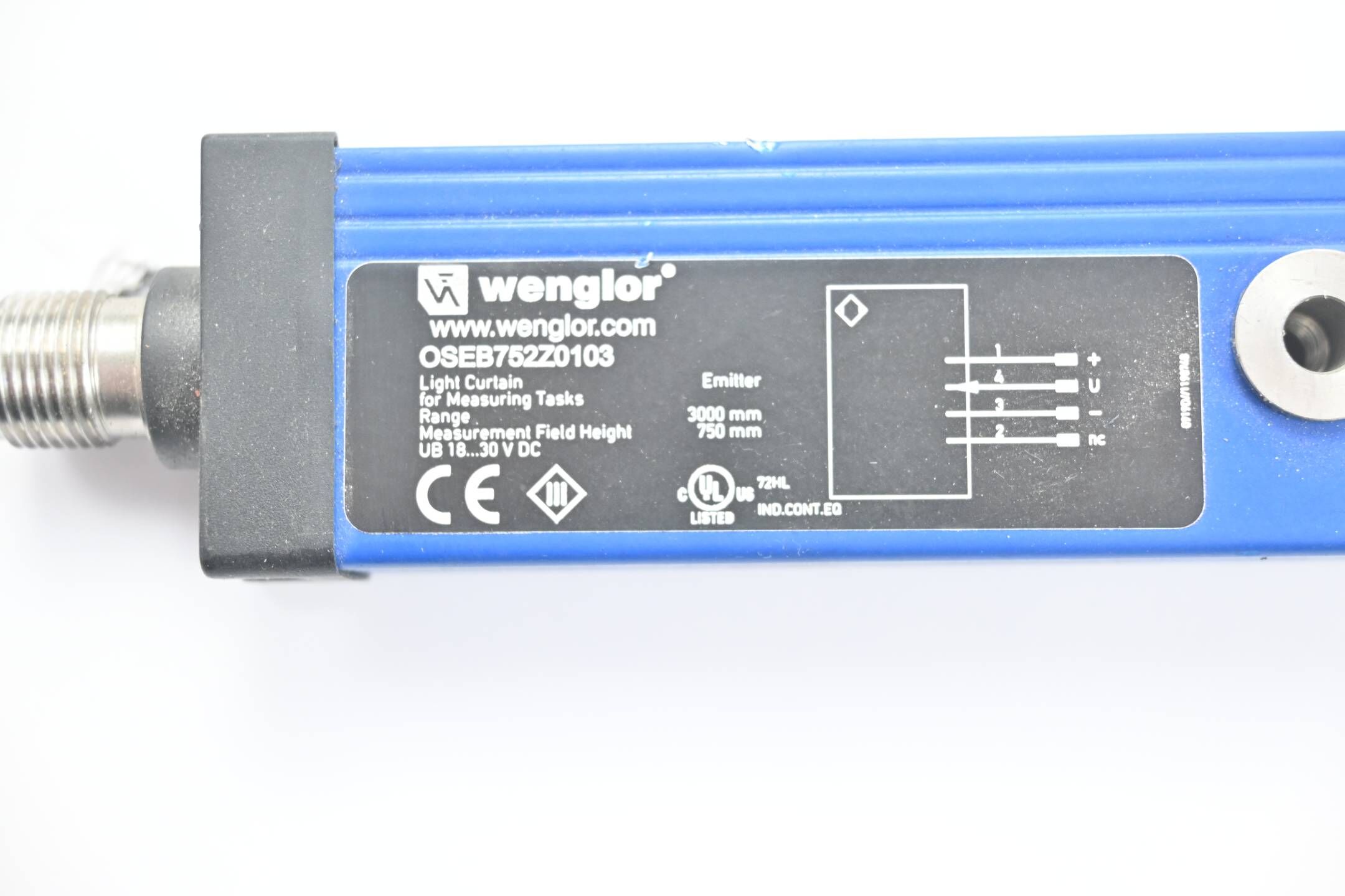 Wenglor Lichtgitter Sender OSEB752Z0103
