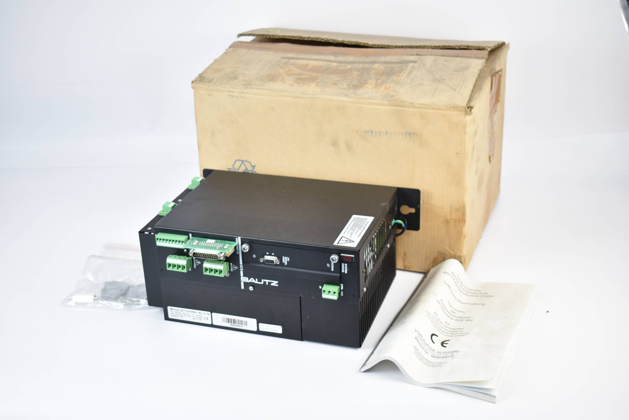 Bautz SCE 900 Servo-Verstärker 400VAC 50/60Hz 7,5kVA 11,25A SCE935A2-002-01-BA