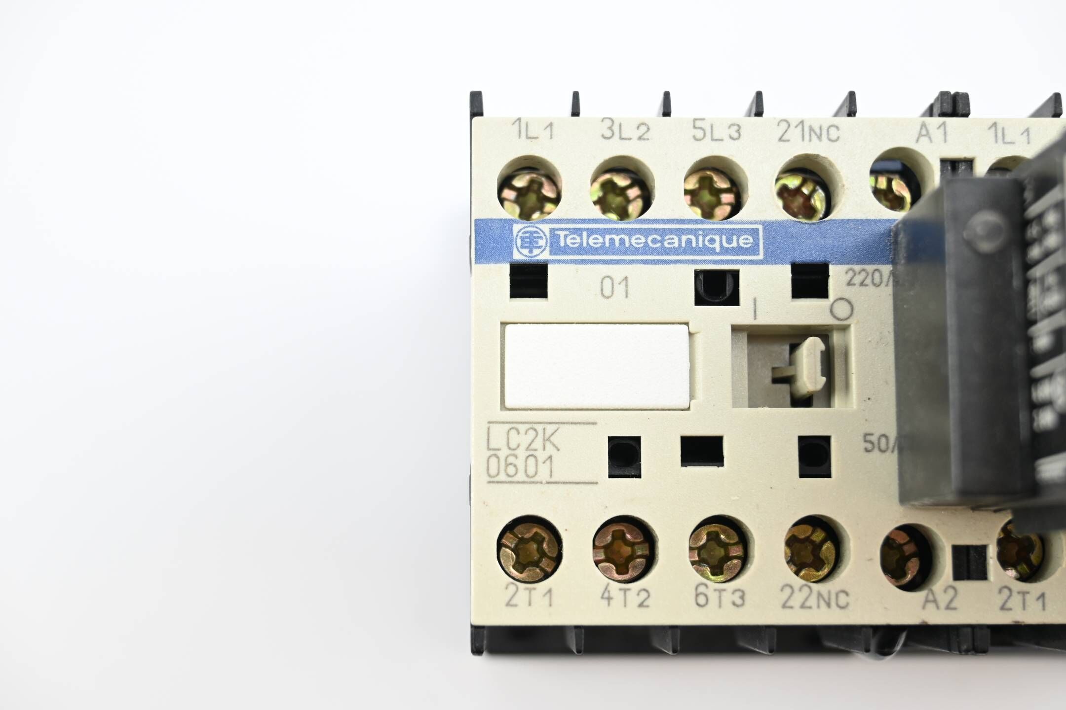 Telemecanique Wendeschütz LC2K0601 inkl. Hilfsschalterblock LA1KN31