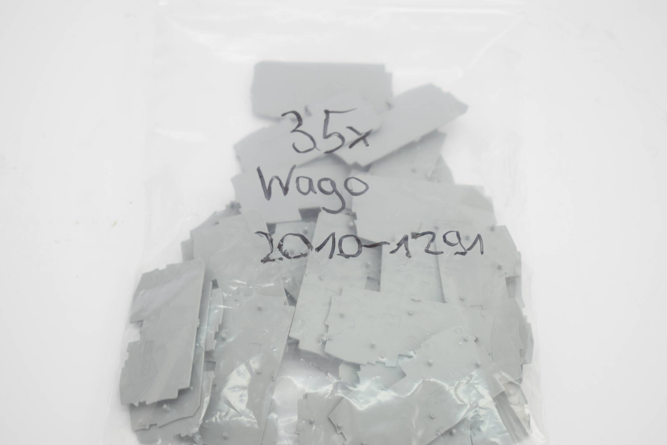 35 Stück WAGO 2010-1291 Abschluss Zwischenplatte 2010-1291
