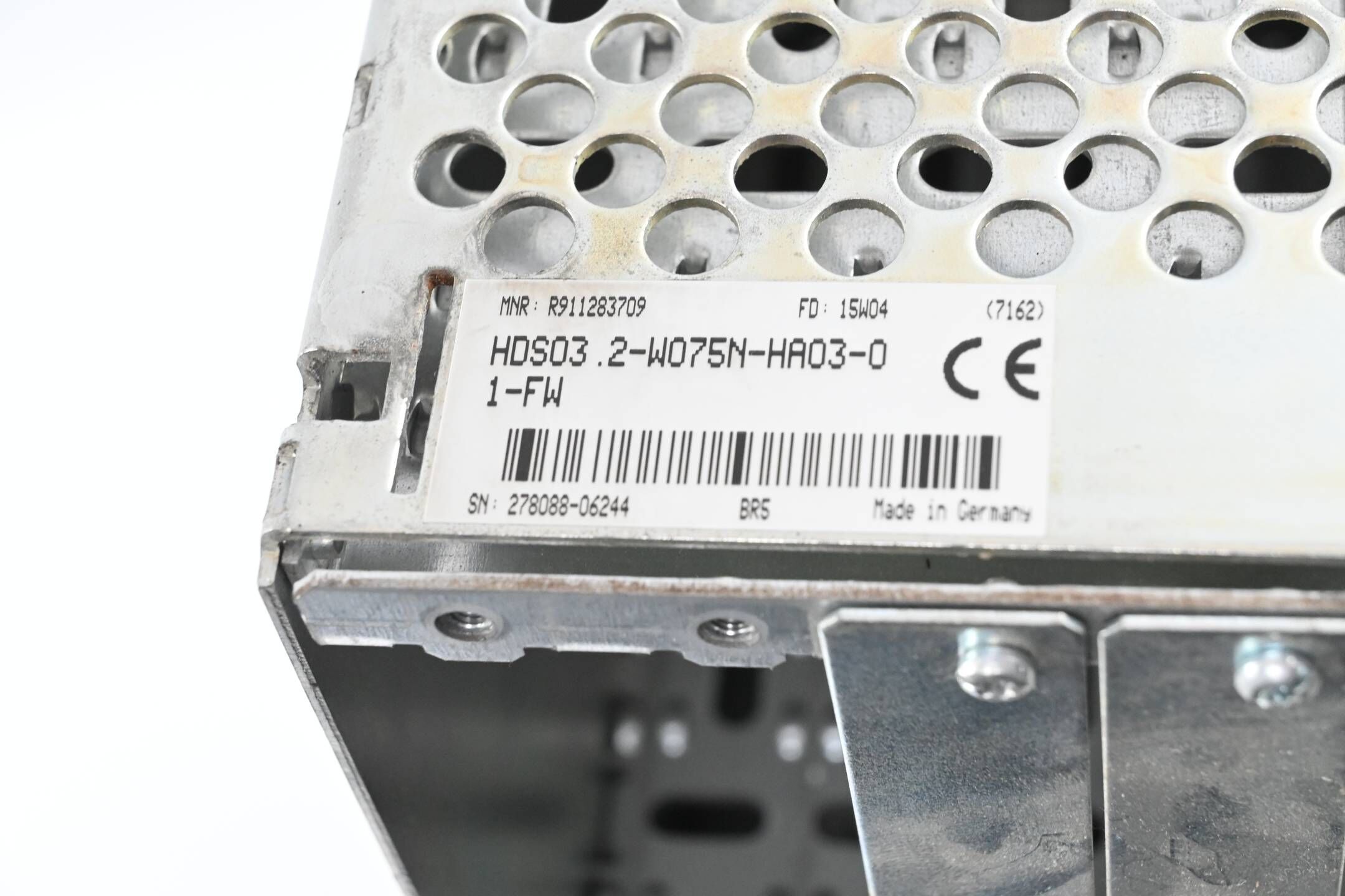 Rexroth Regelgerät HDS03.2-W075N-HA03-01-FW ( R911283709 ) FD: 15W04
