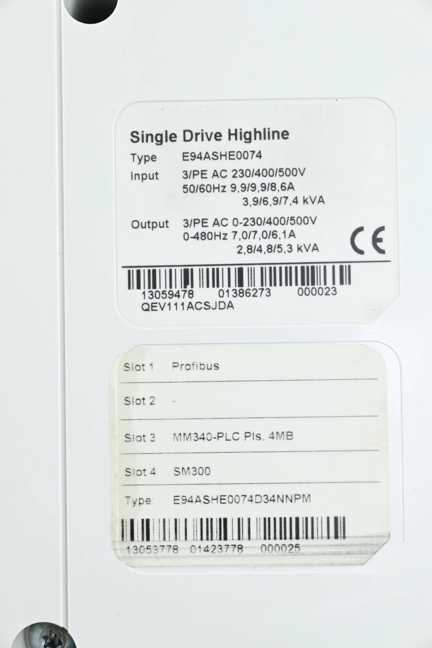 Lenze Single Drive Highline E94ASHE0074 ( E94ASHE0074D34NNPM )