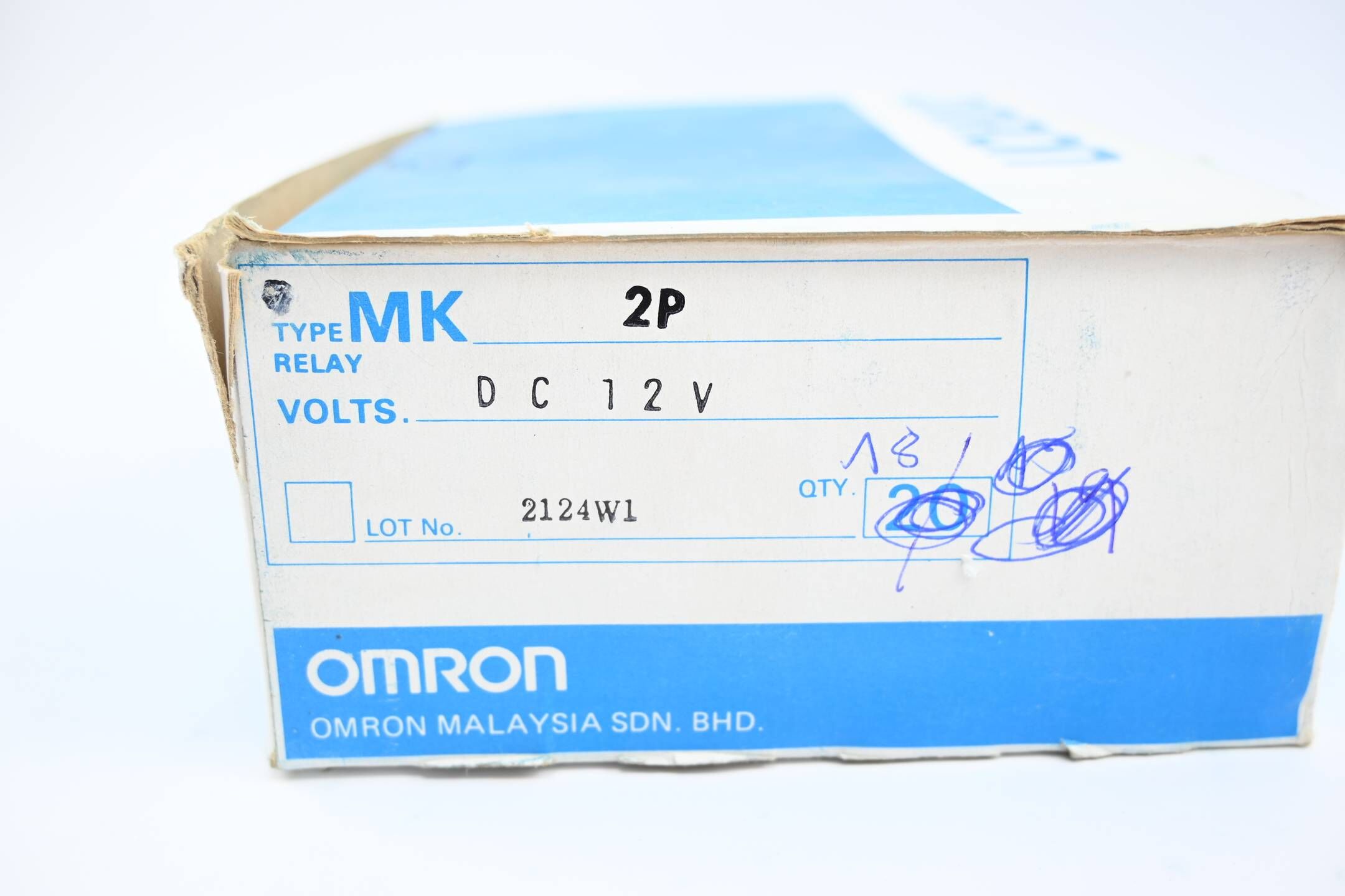Omron 18 Stück Relais 12 VDC ( MK2P )