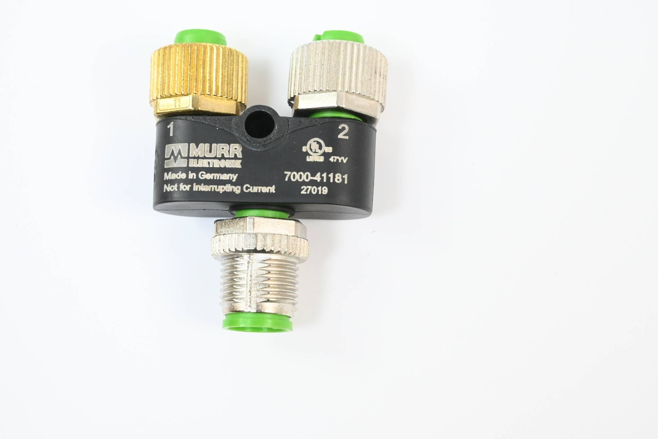 Murr Elektronik T-Stück M12 St. / M12 Bu. A-kod. ( 7000-41181-0000000 )