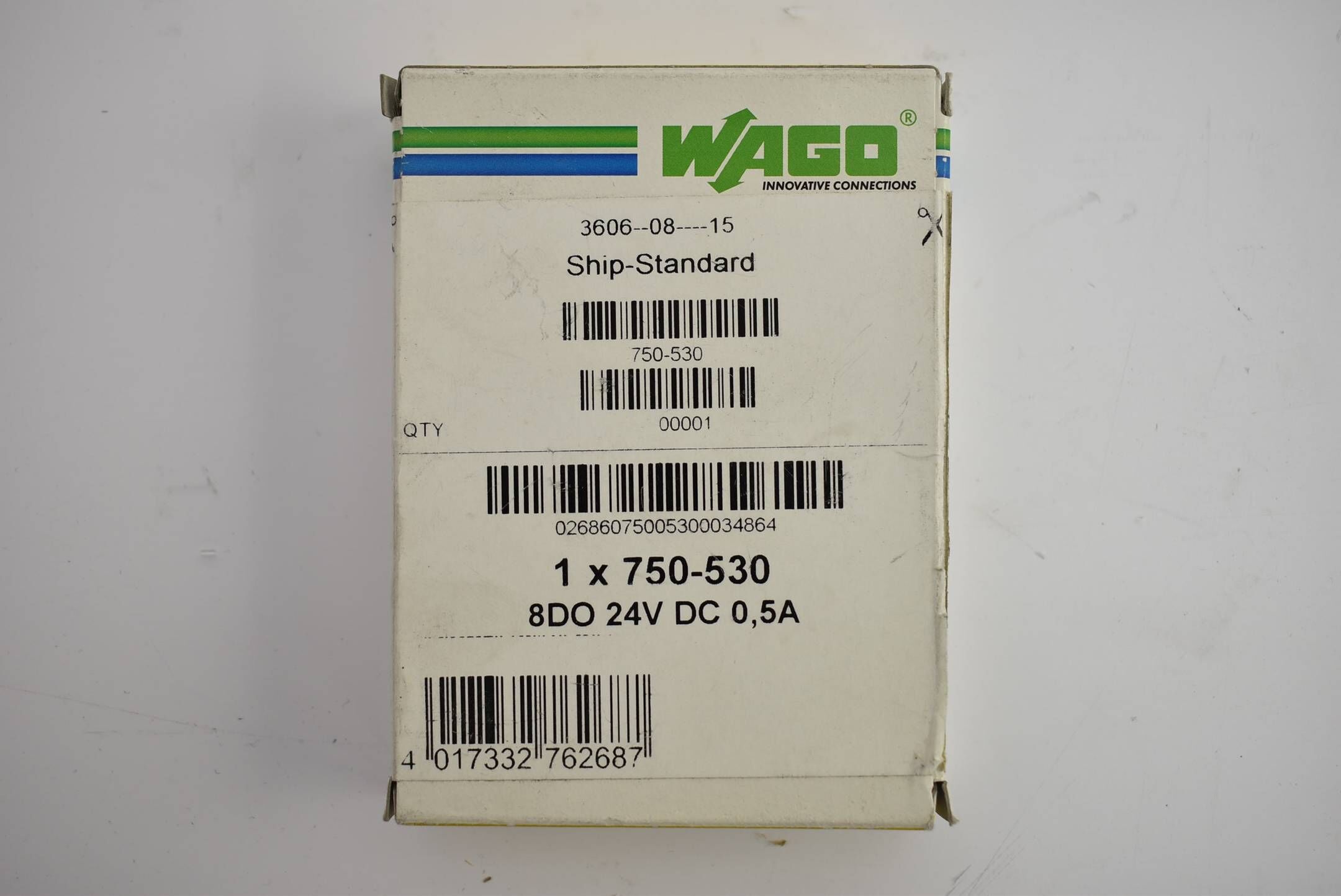 Wago 8-Kanal-Digitalausgang DC 24 V 0,5 A 750-530