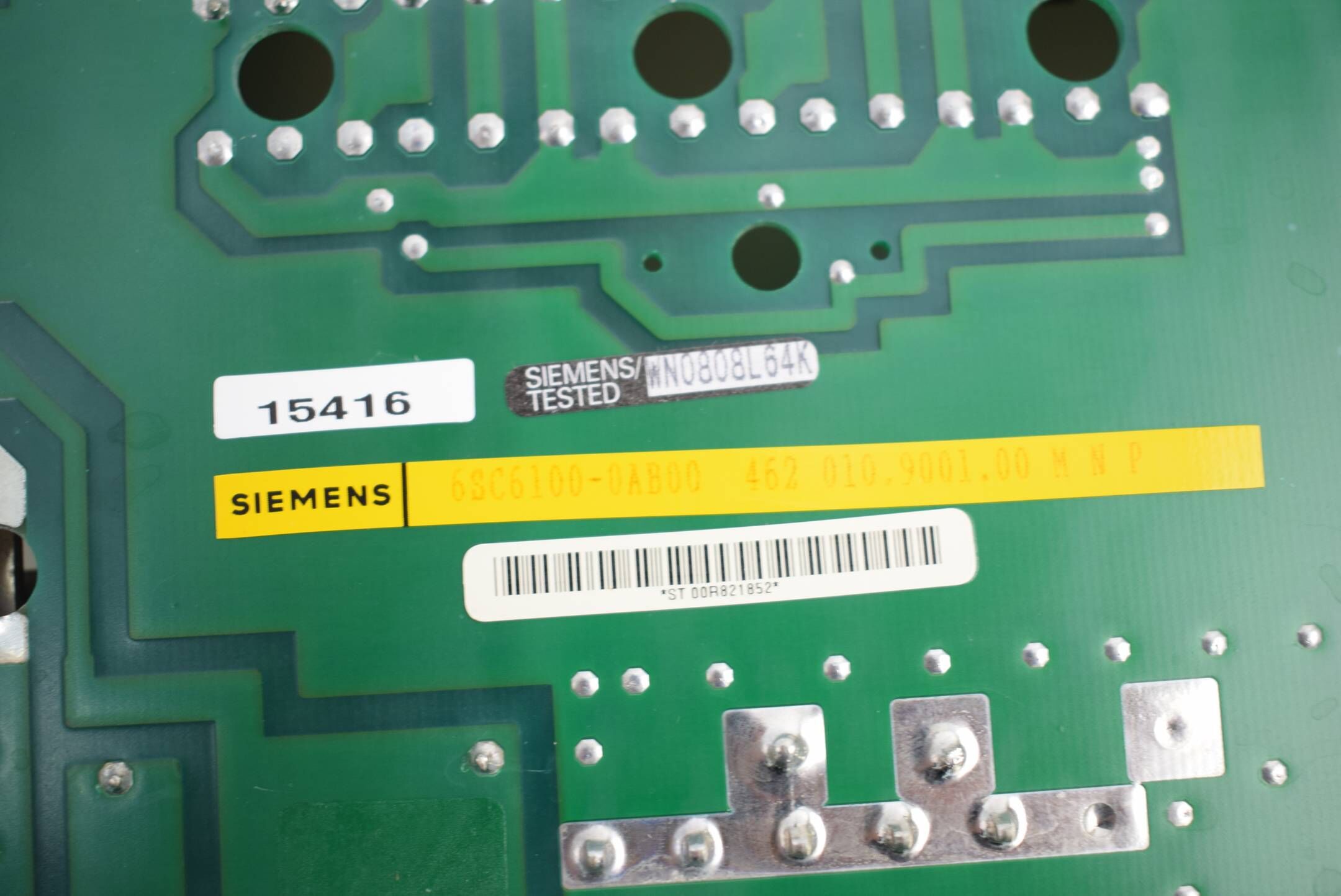 Siemens simodrive Spannungsbegrenzung 6SC6100-0AB00 ( 6SC6 100-0AB00 )