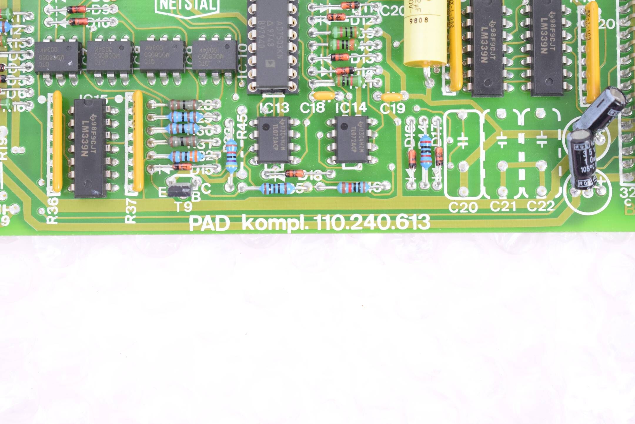 Nestal Platine PAD komplett 110.240.613 ( PAD 110.240.6134g )