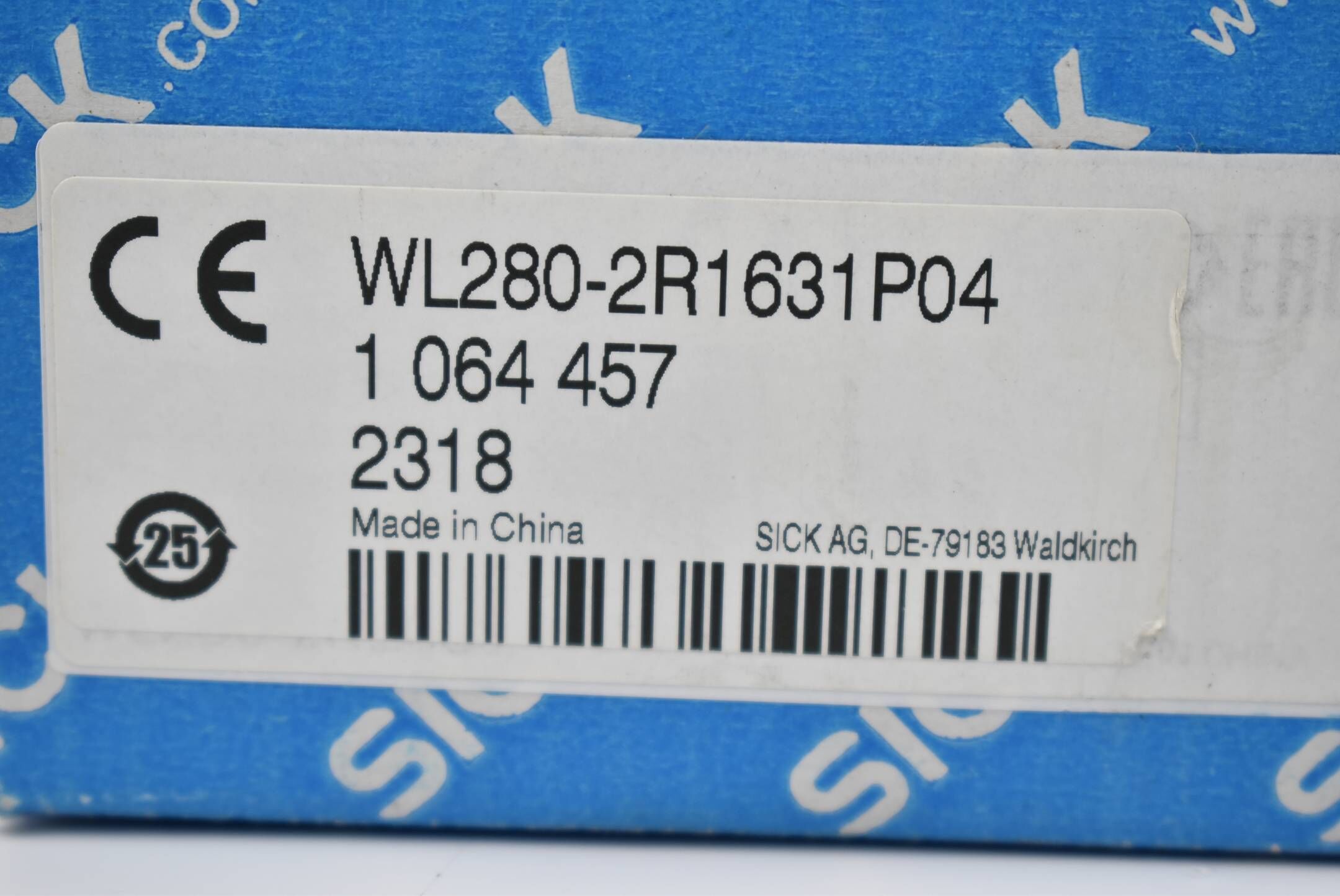 Sick Lichtschranke WL280-2R1631P04 ( 1064457 )