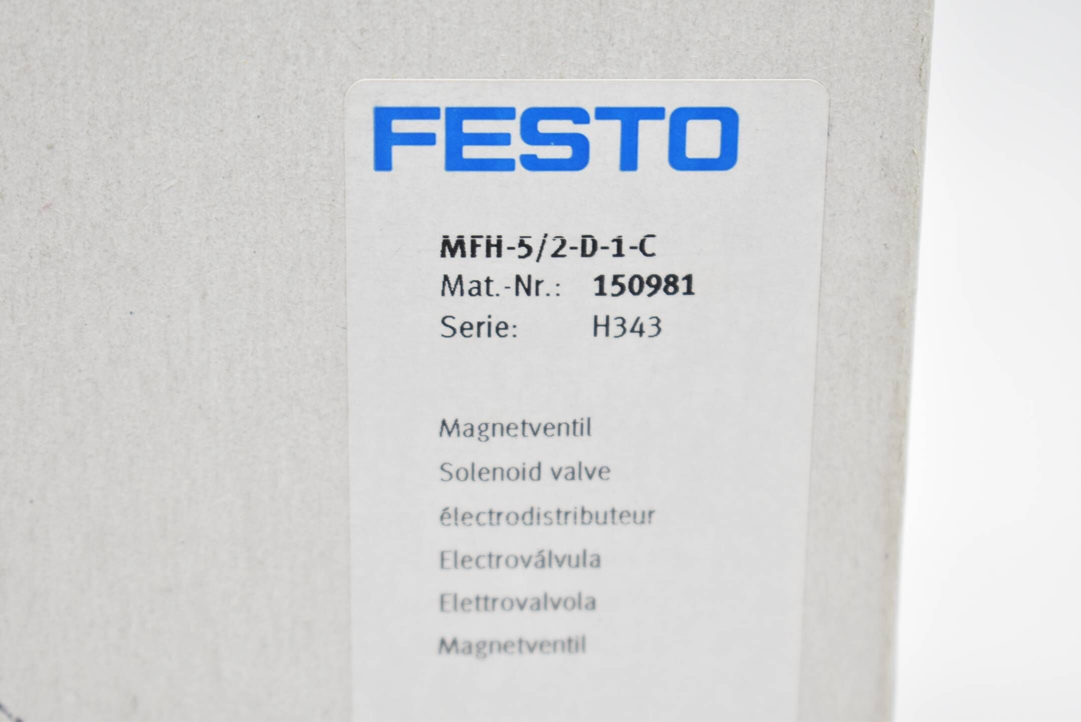 Festo Magnetventil MFH-5/2-D-1-C ( 150981 )
