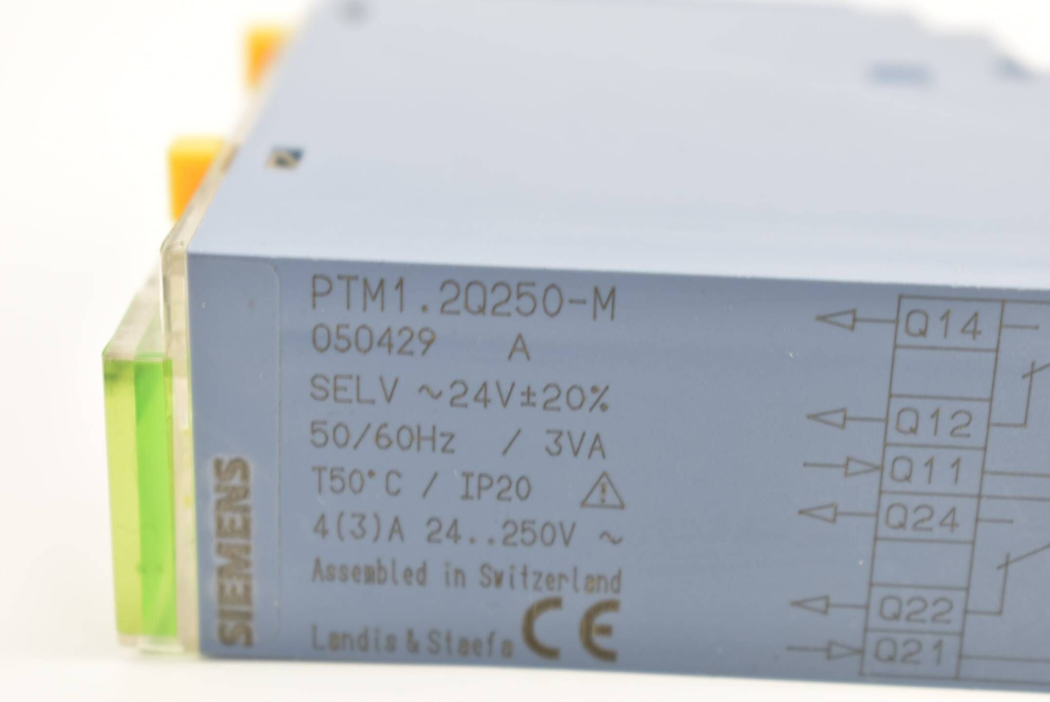 Siemens Landis & Staefa Schaltmodul PTM1.2Q250-M