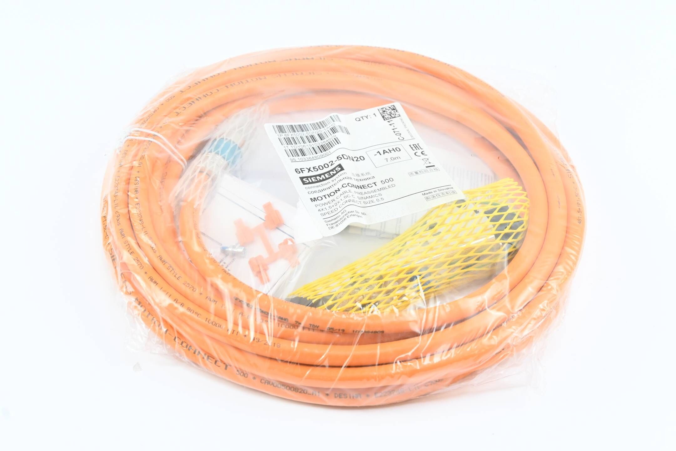 Siemens Leistungsleitung 6FX5002-5DN20-1AH0 ( 6FX5 002-5DN20-1AH0 ) 7,0m