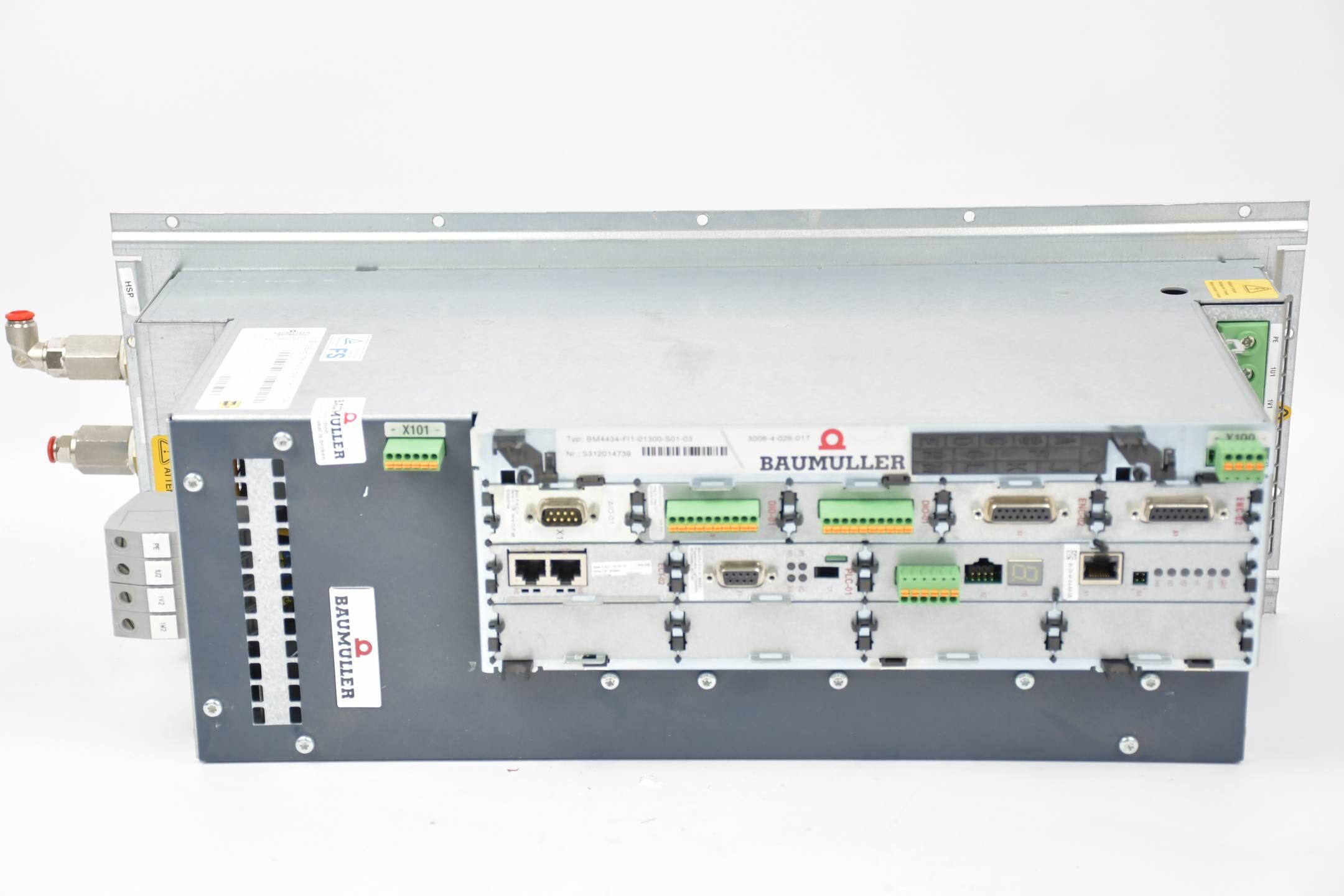 Baumüller Einbau-Einzelleistungseinheit BM4434-FI1-01300-S01-03 / 3006-4-026-017