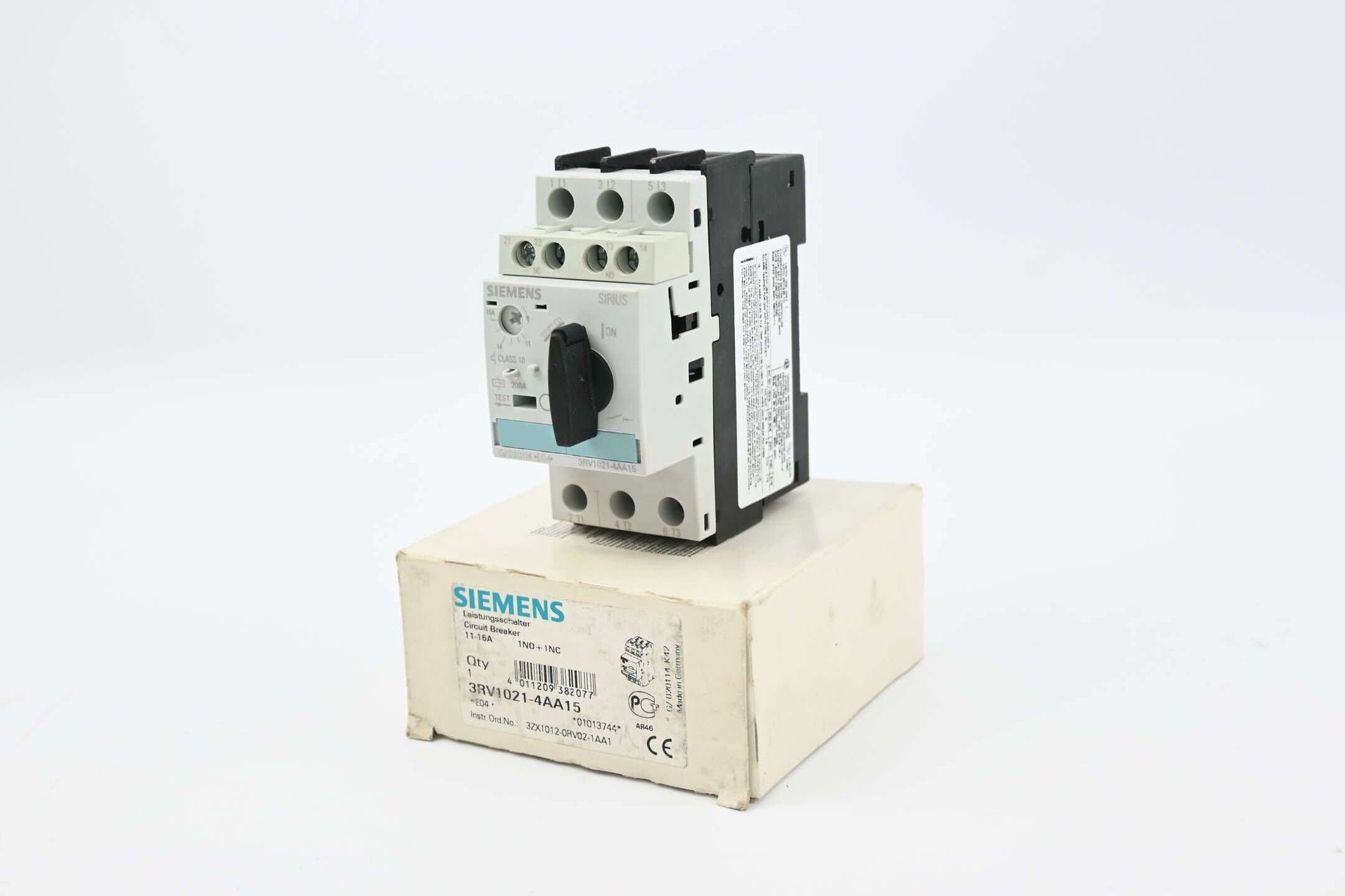 Siemens Leistungsschalter 3RV1021-4AA15 ( 3RV1 021-4AA15 )