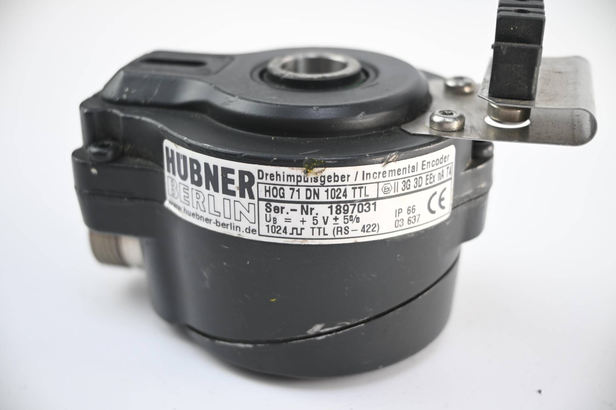 Hübner inkrementaler Drehgeber HOG 71 DN 1024 TTL ( HOG71DN1024TTL )