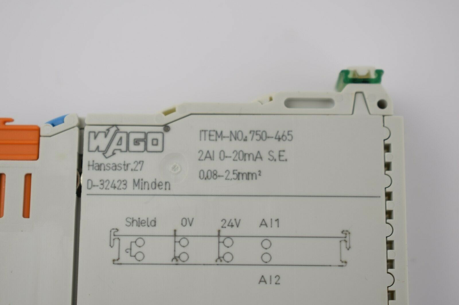 WAGO Analogeingangsklemme 750-465