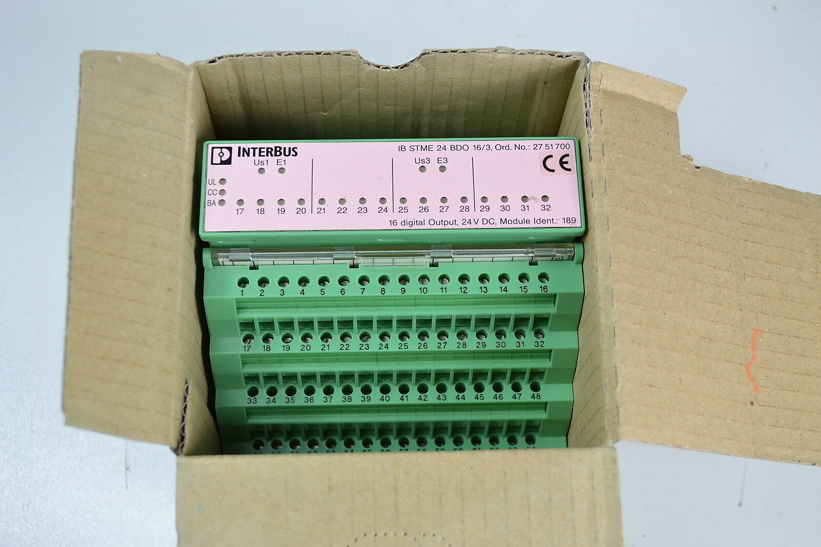 PHOENIX CONTACT IB ST 24 BDO116/3 27 50 16 7 ( 2750167 )
