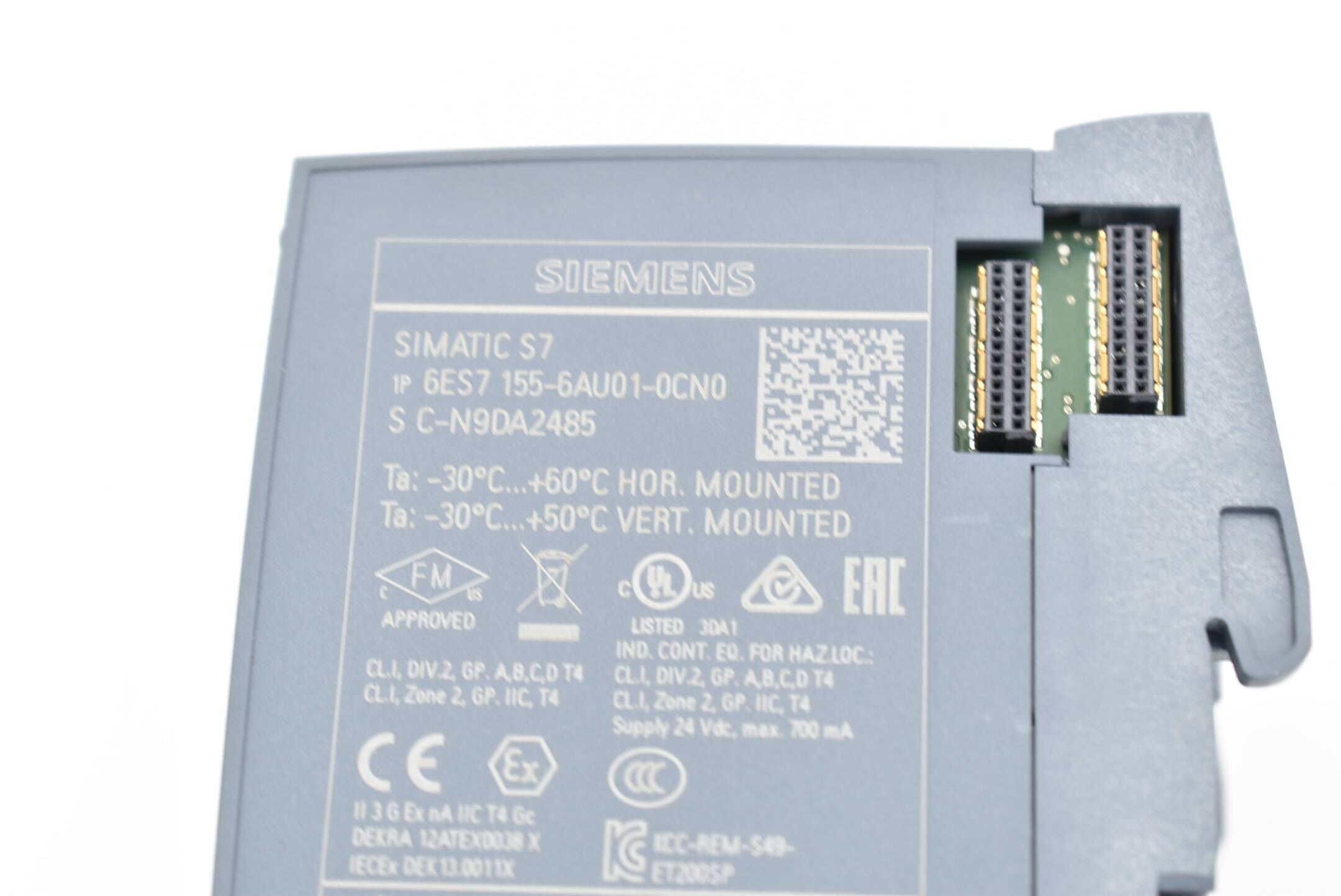 Siemens Simatic 6ES7 155-6AU01-0CN0 ( 6ES7155-6AU01-0CN0 ) + 6ES7193-6AR00-0AA0