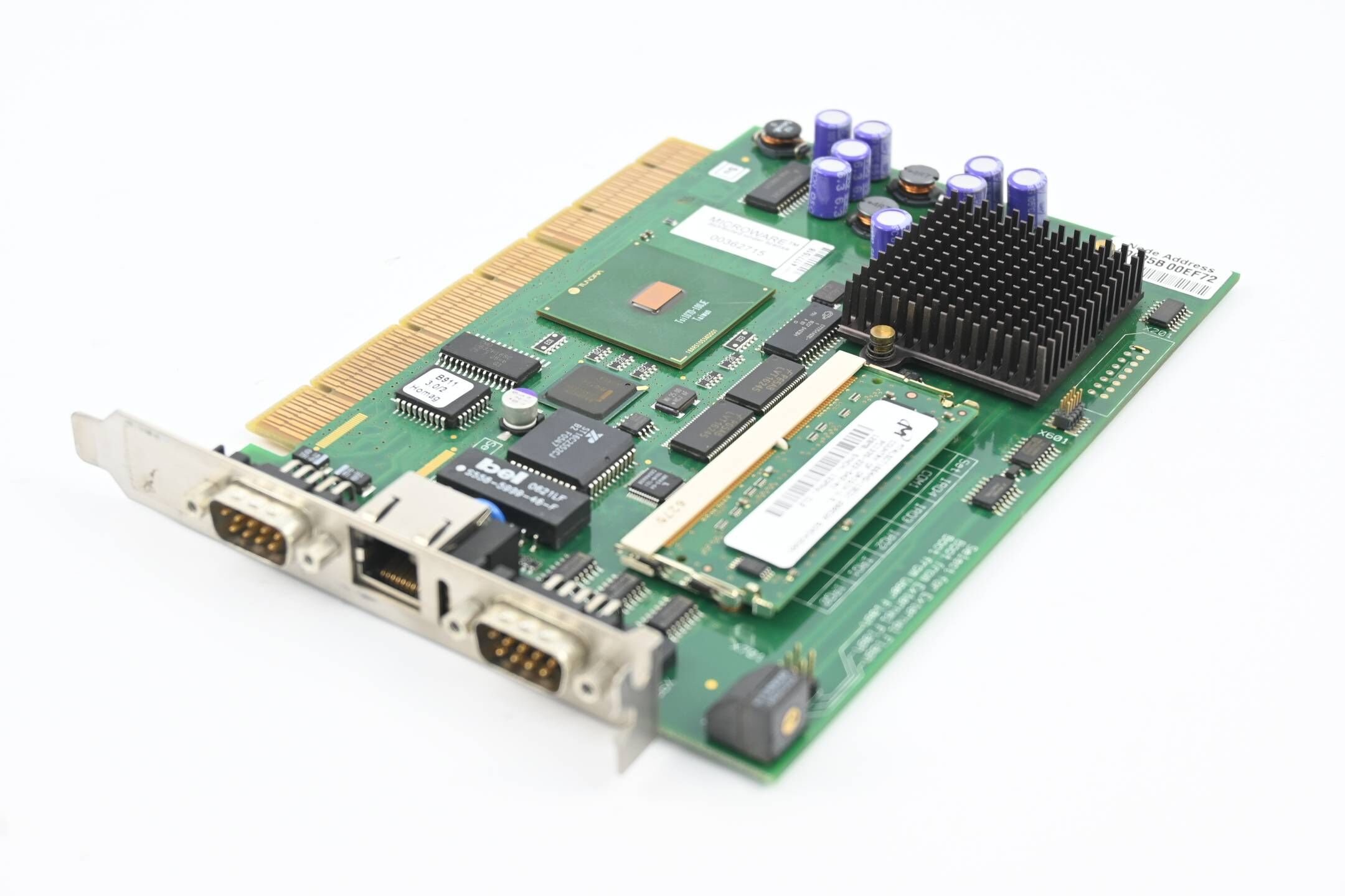 Microware Einschubkarte 00362715 + SDRAM MT4LSDT1664HG-13ED1