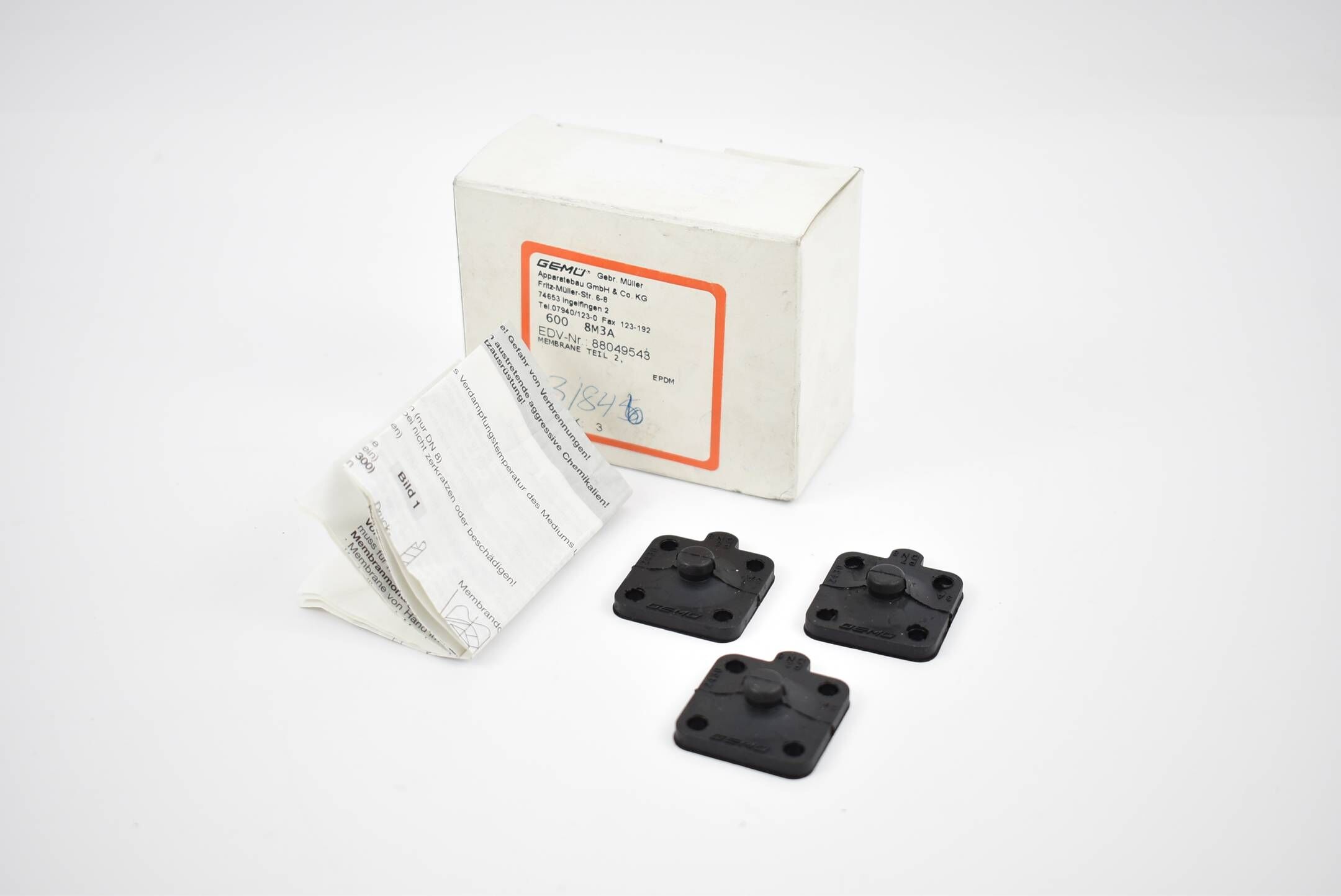 Gemü Konkav-Membranen 88049543 ( VE 3 Stück )