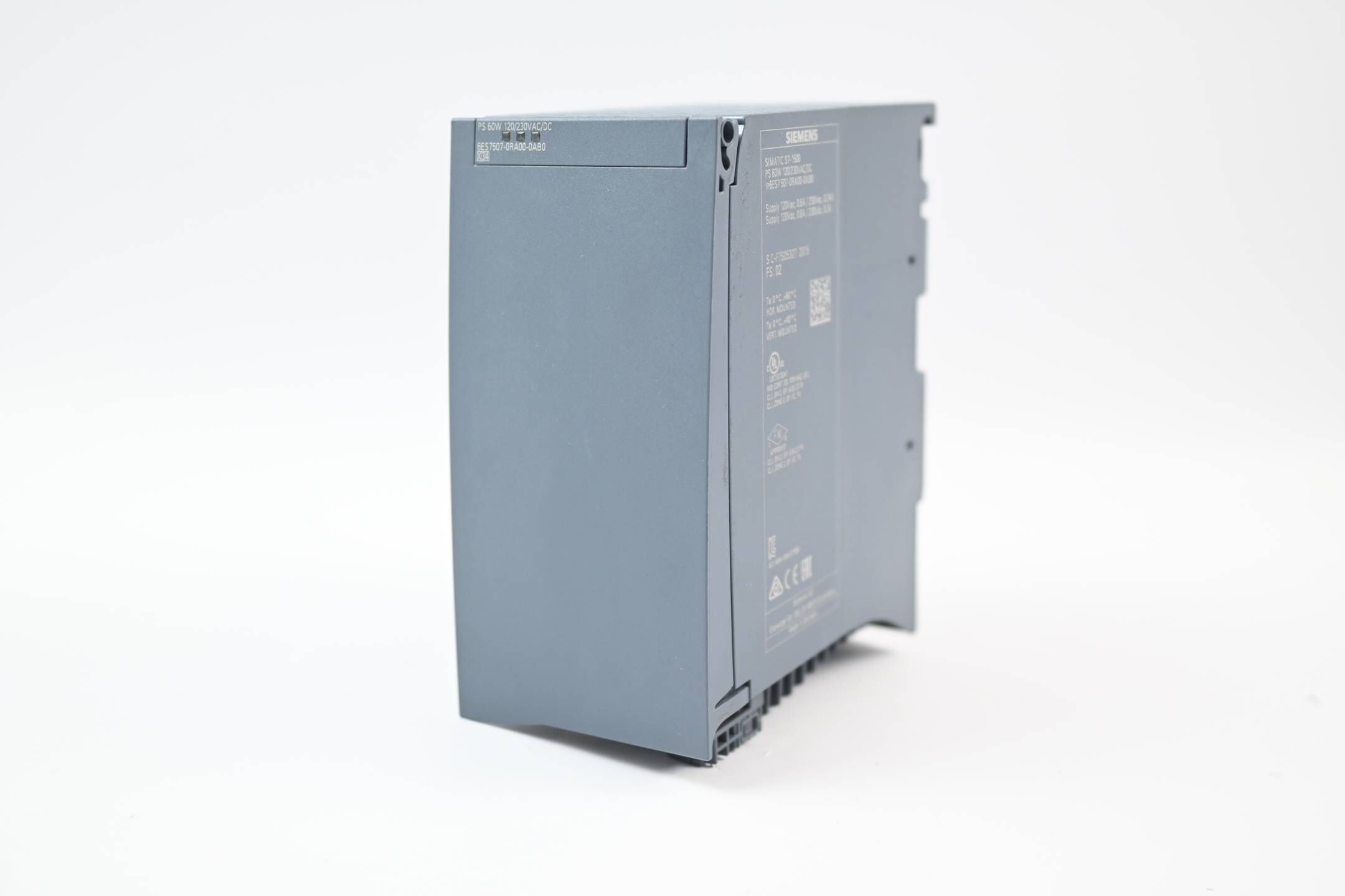 Siemens Simatic S7-1500 6ES7507-0RA00-0AB0 ( 6ES7 507-0RA00-0AB0 ) E.02