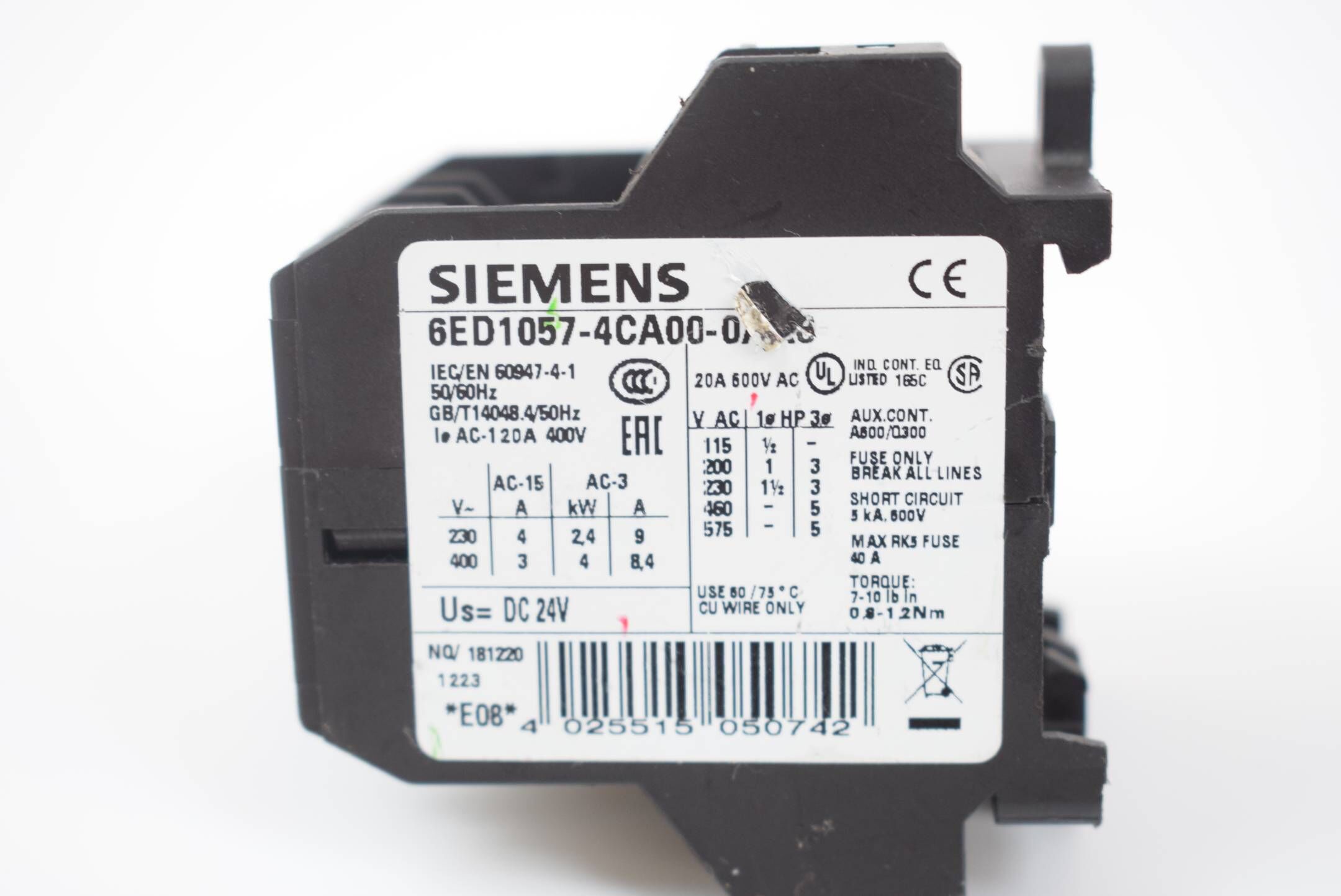 Siemens Logo 6ED1057-4CA00-0AA0 ( 6ED1057-4CA00-0AA0 )