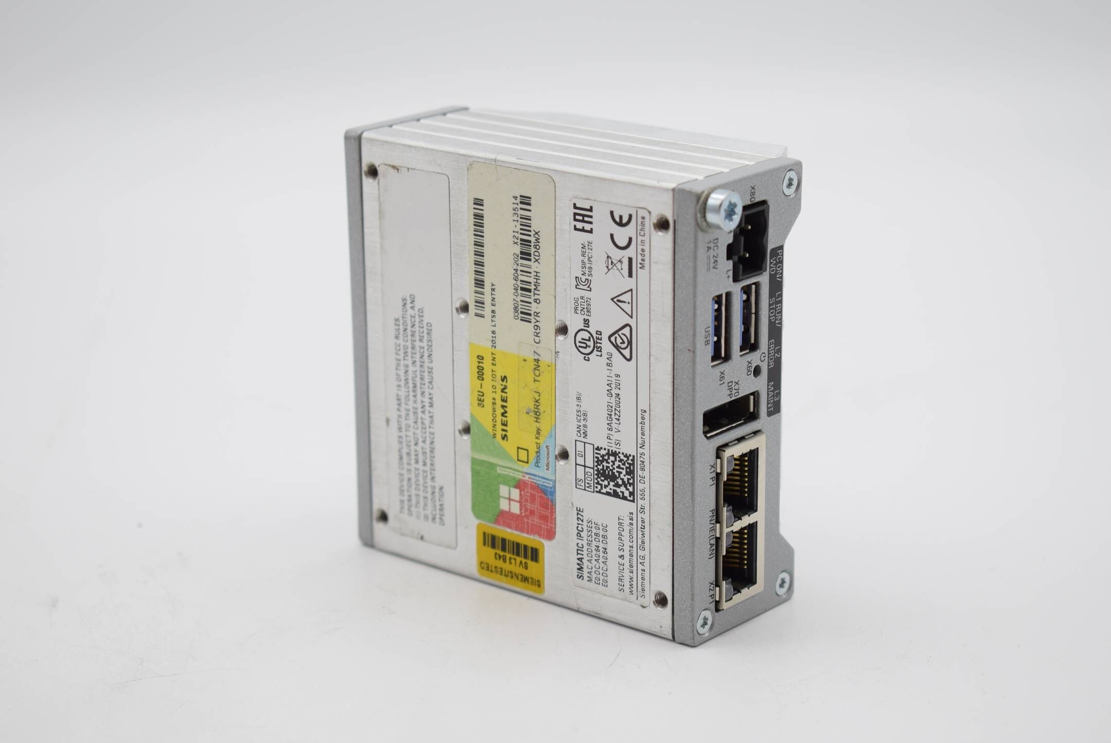 Siemens simatic IPC127E 6AG4 021-0AA11-1BA0 ( 6AG4021-0AA11-1BA0 ) E1