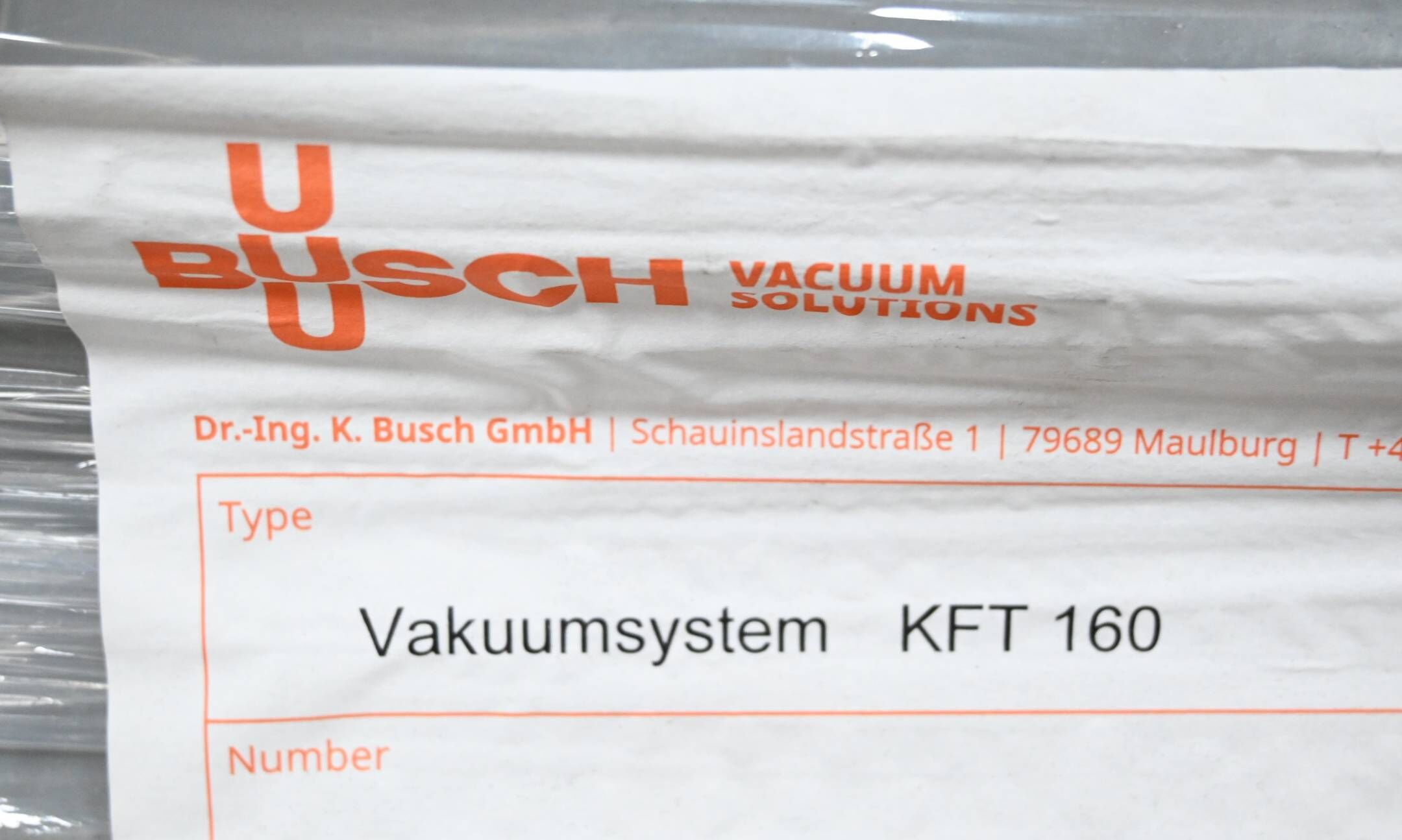 Busch Vakuumtank 620/21 für Busch Vakuumsystem KFT 160 ( 1200l )