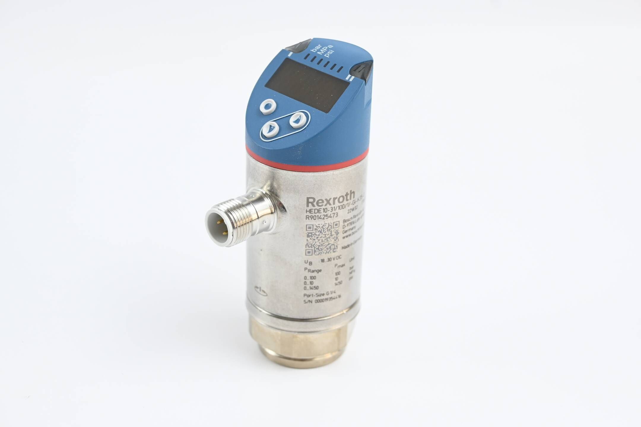 Rexroth Drucksensor HEDE10-31/100/1/-Gi-K35-0 ( R901425473 )