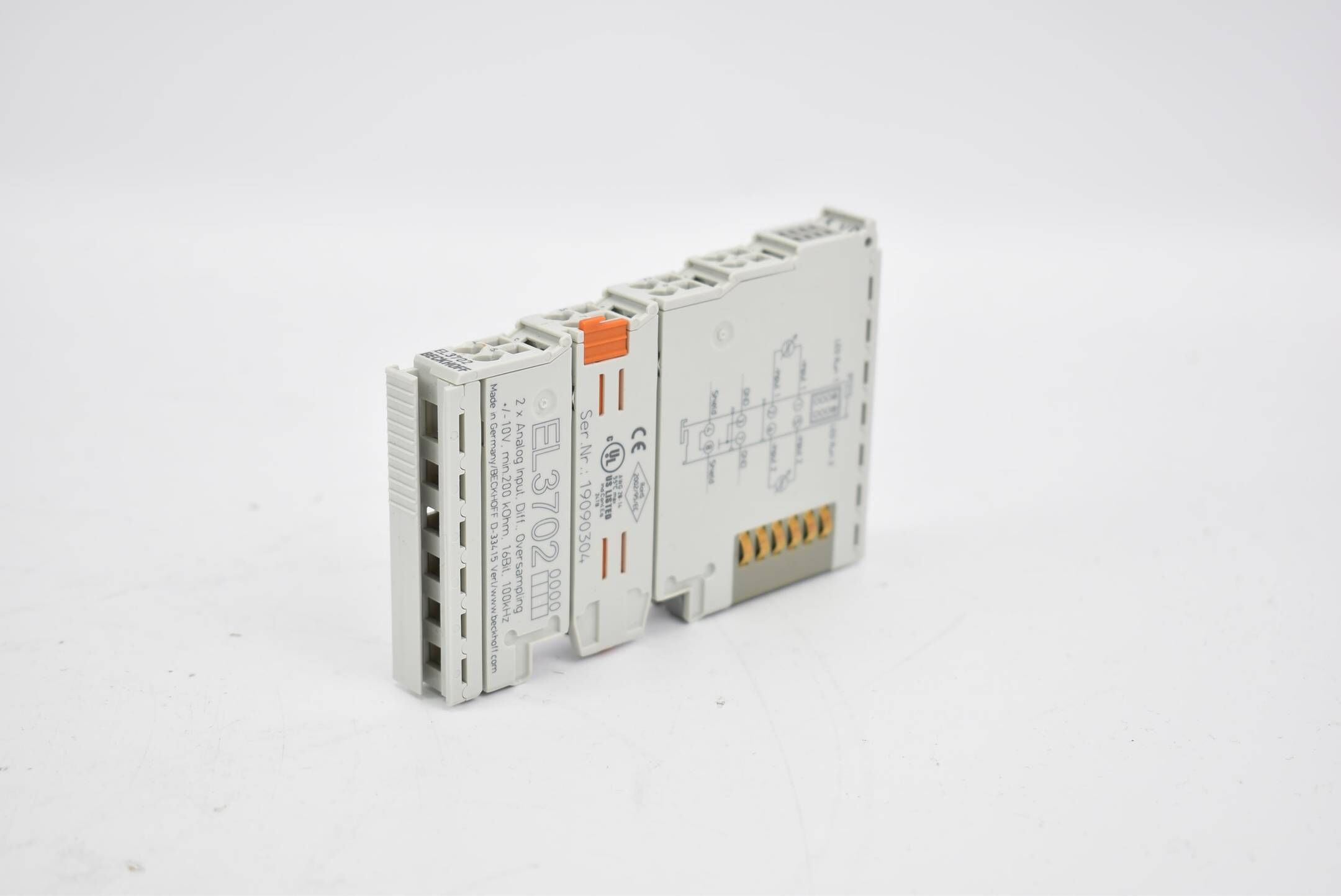 Beckhoff EtherCAT-Klemme 2-Kanal-Analog-Eingang EL3702 ( EL 3702 )
