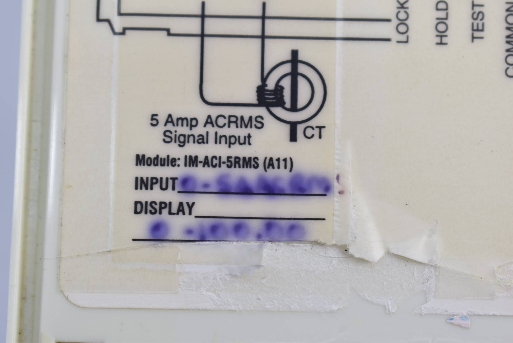 Texmate DI-50D Panel Meter 85...265VAC 95...370VDC IM-ACI-5RMS (A11)
