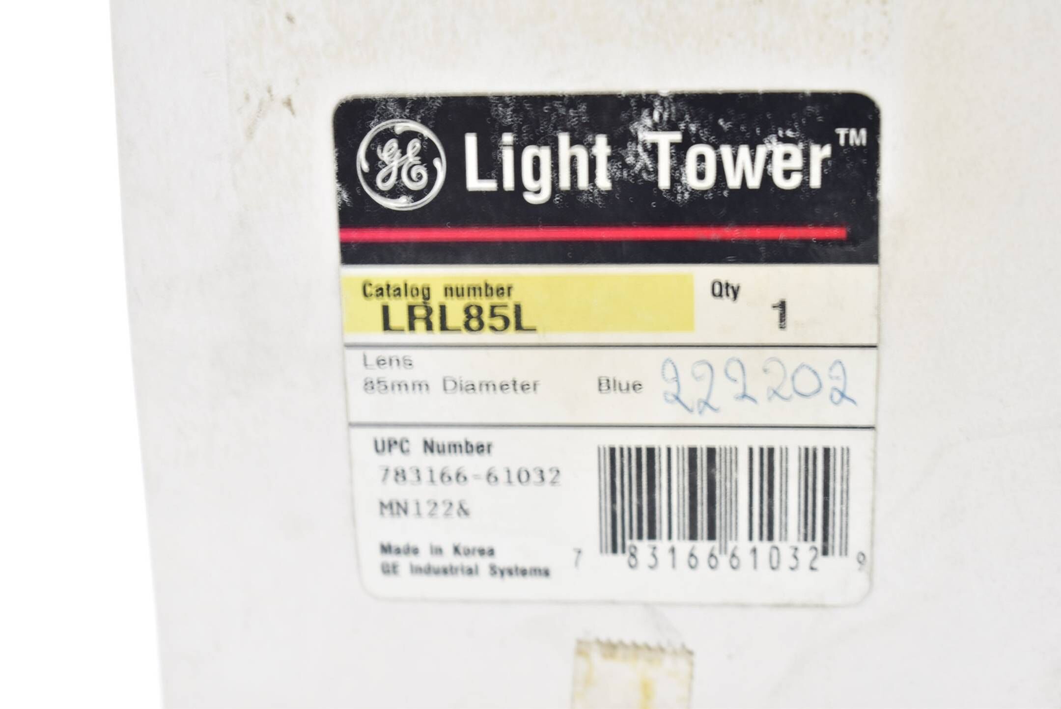 General Electric Light Tower Blau LRL85L