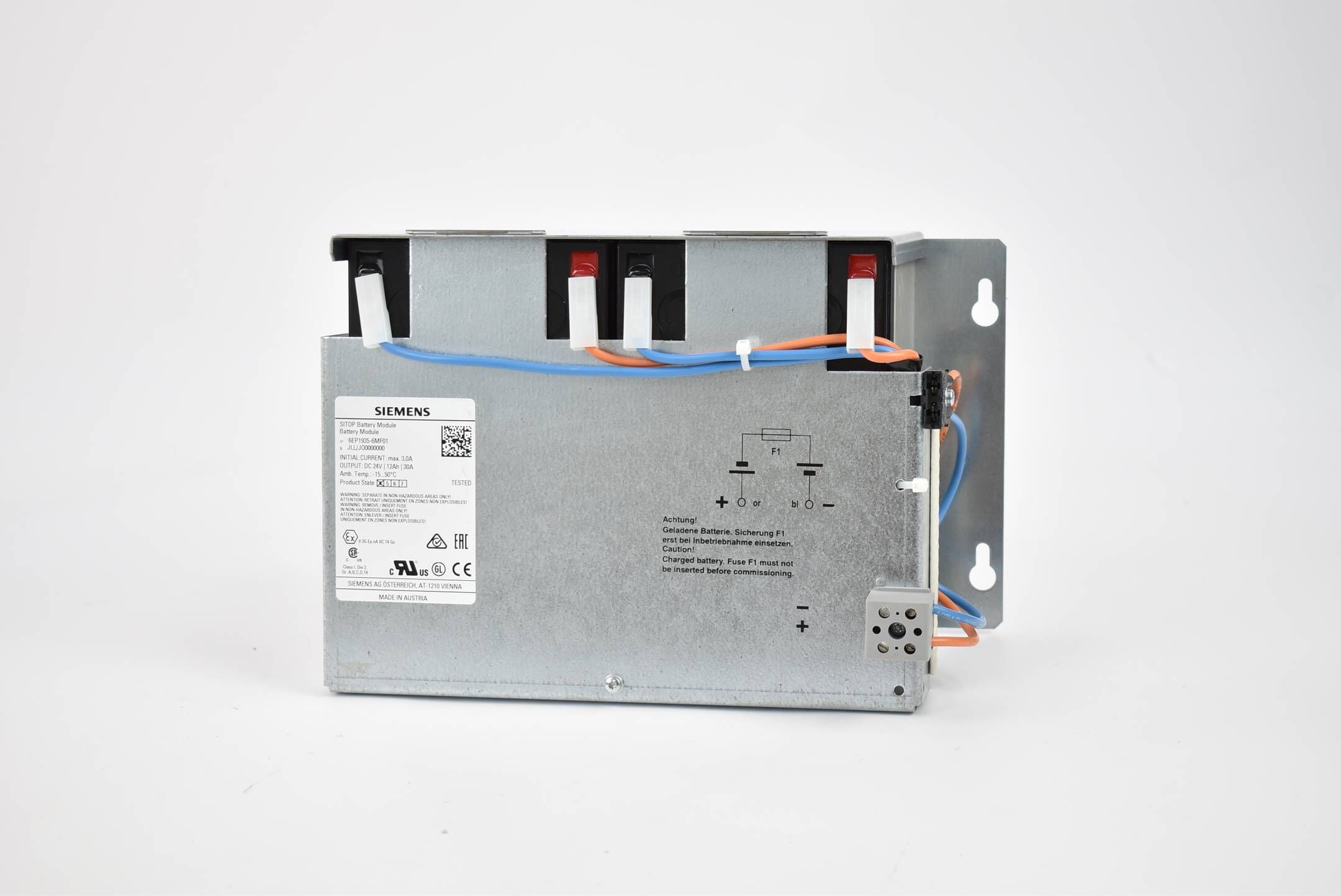 Siemens sitop Akku 24VDC 12Ah 30A 6EP1935-6MF01 ( 6EP1 935-6MF01 ) E3