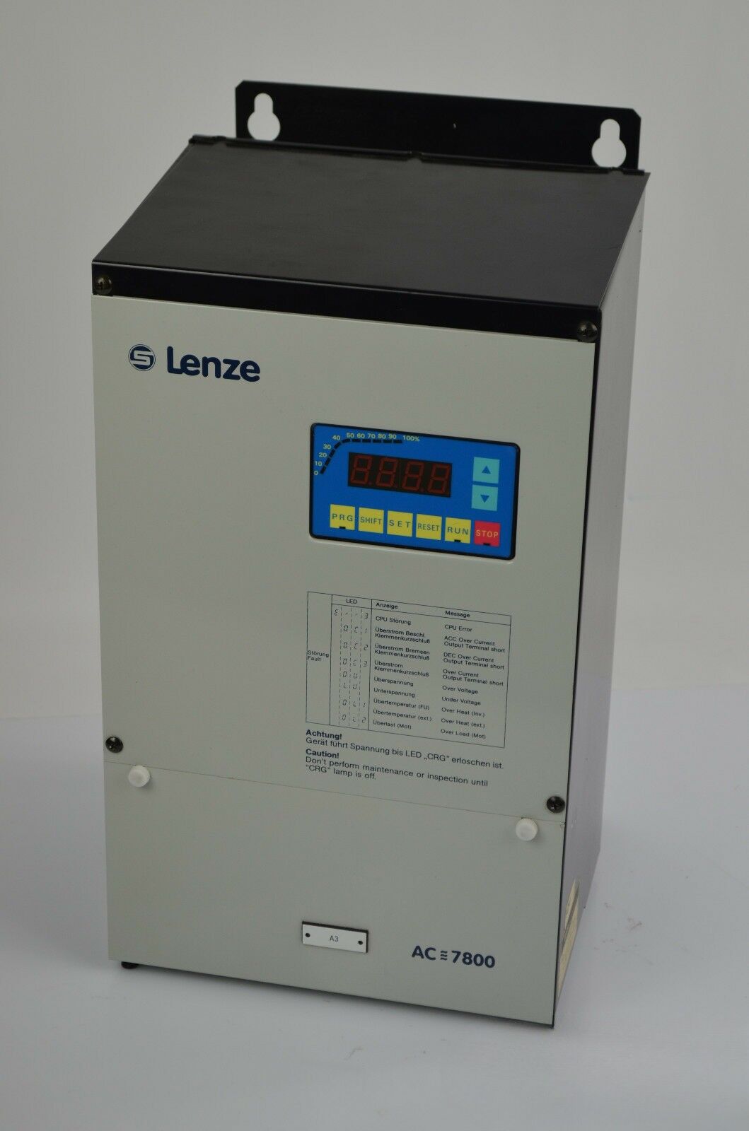 Lenze AC7800 Frequenzumrichter 7812.2