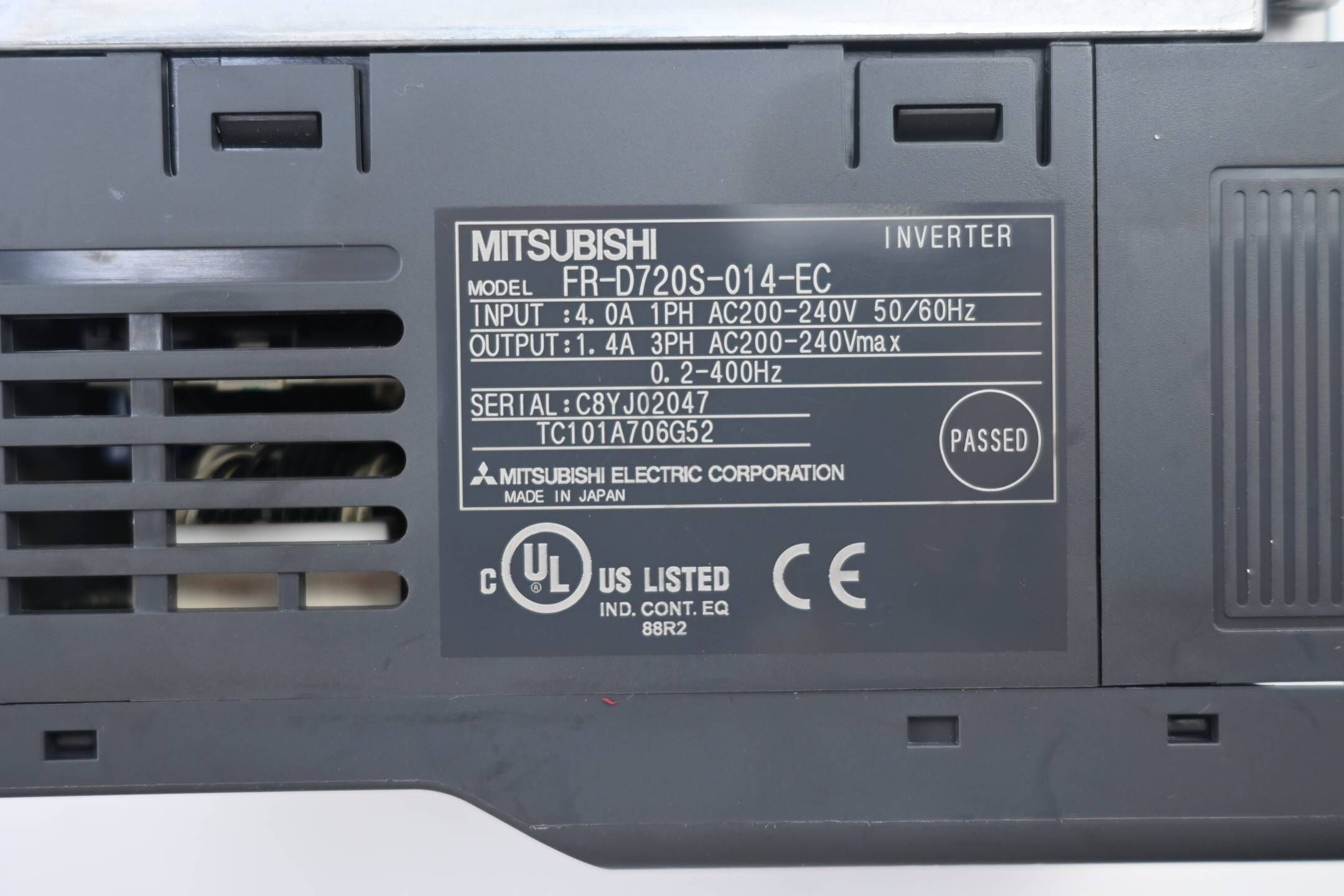 Mitsubishi Frequenzumrichter FR-D720S-014-EC