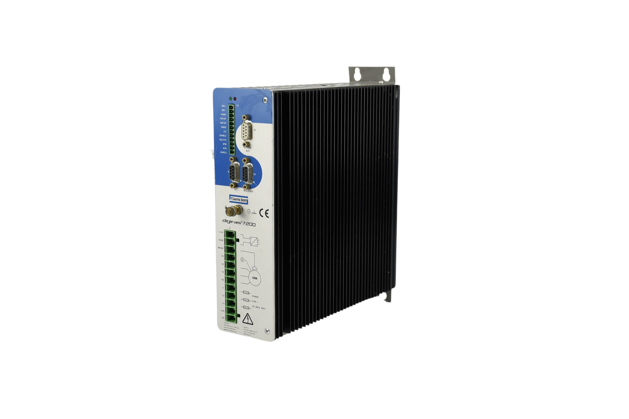 Kollmorgen Seidel digifas® 7204 Digitaler Servorverstärker 7204-CAN 720240807